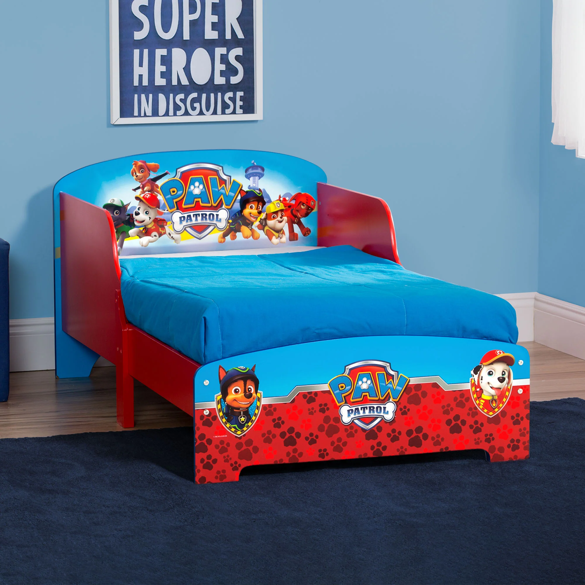 PAW Patrol Wood Toddler Bed - Image 6