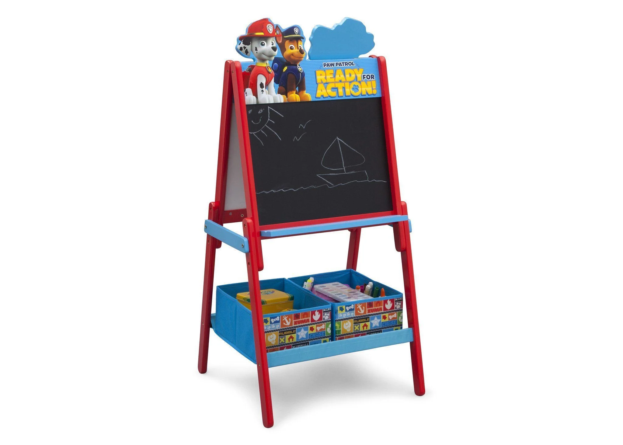 PAW Patrol Wooden Double Sided Activity Easel - Image 4