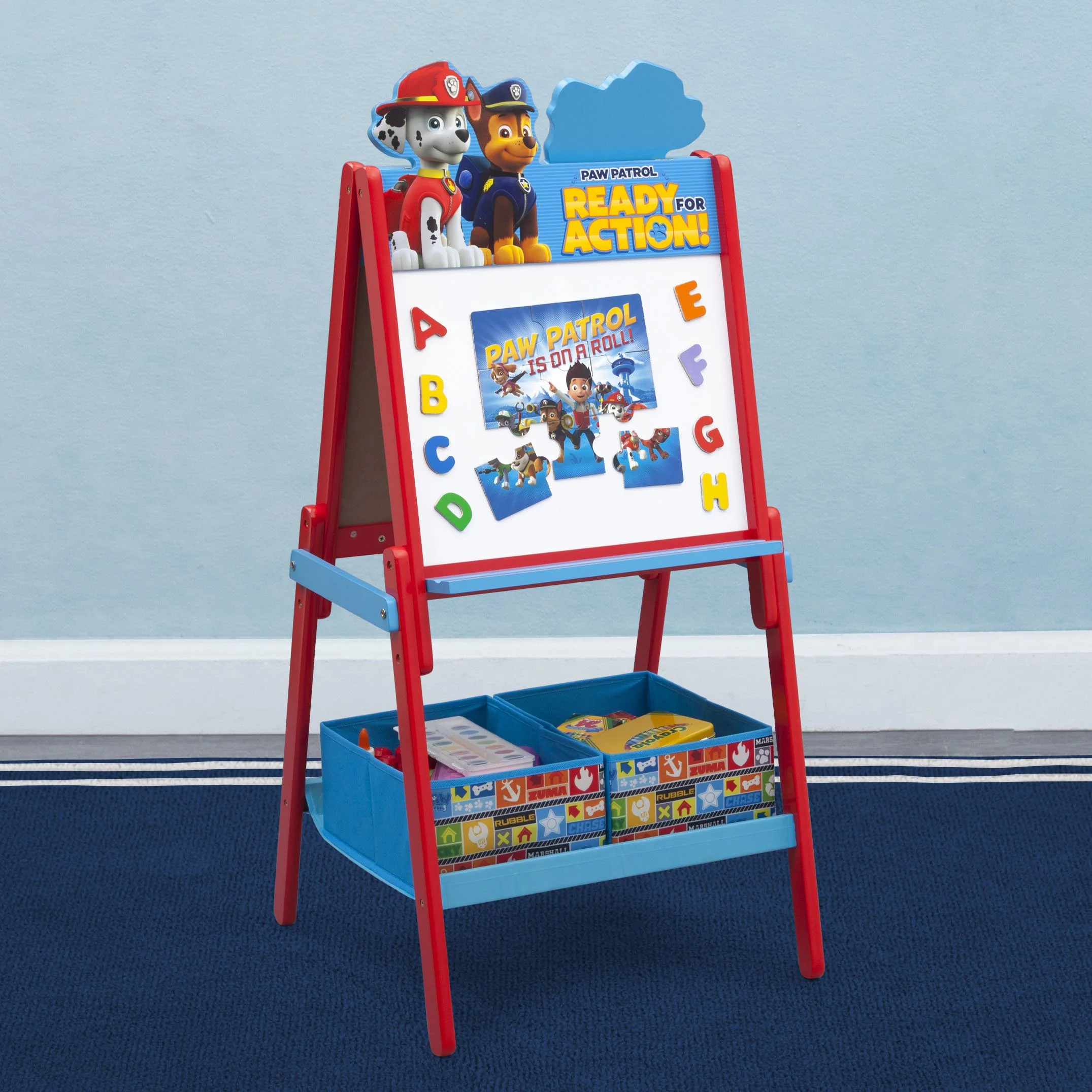 PAW Patrol Wooden Double Sided Activity Easel - Image 6