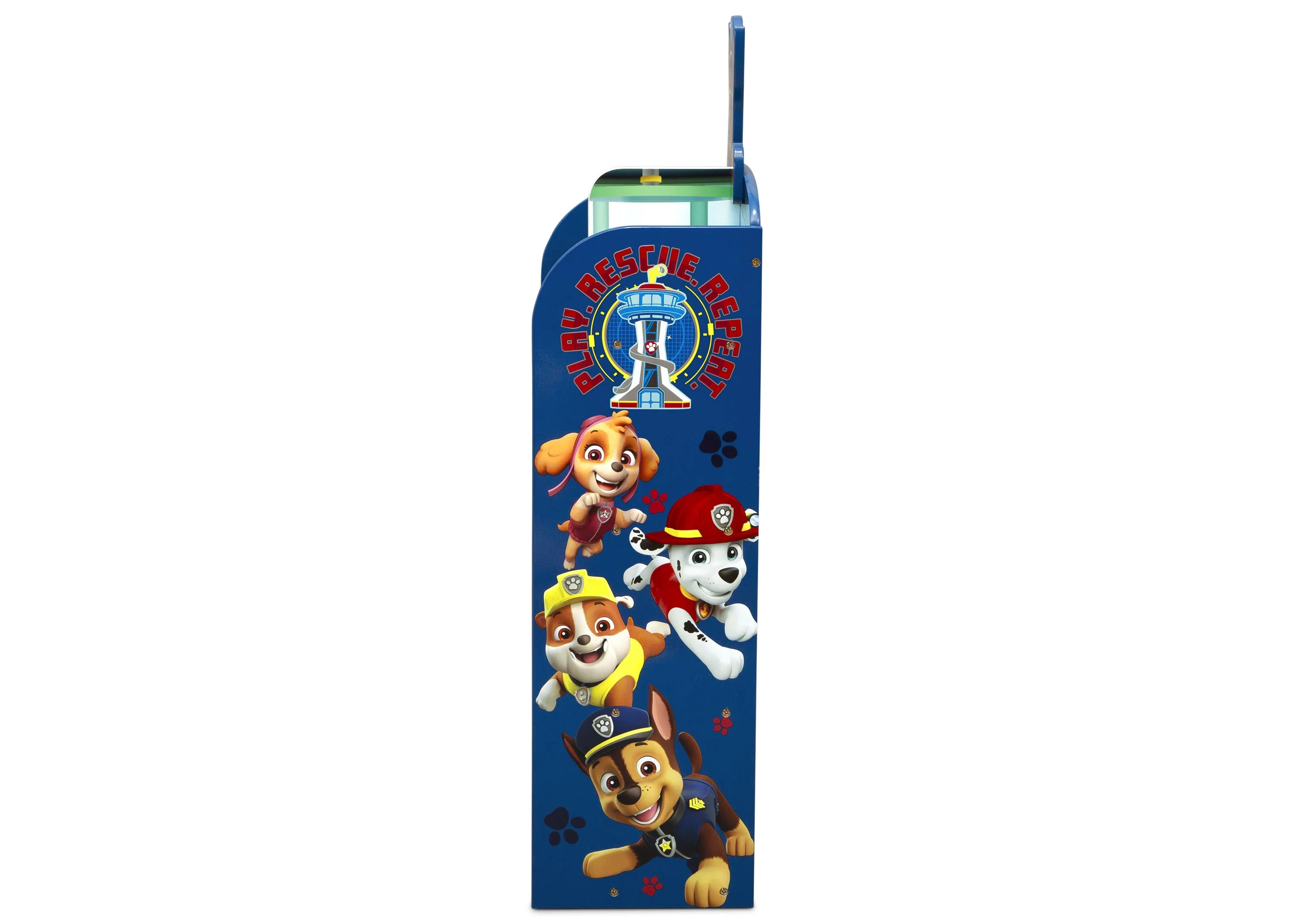 PAW Patrol Wooden Playhouse 4-Shelf Bookcase - Image 4