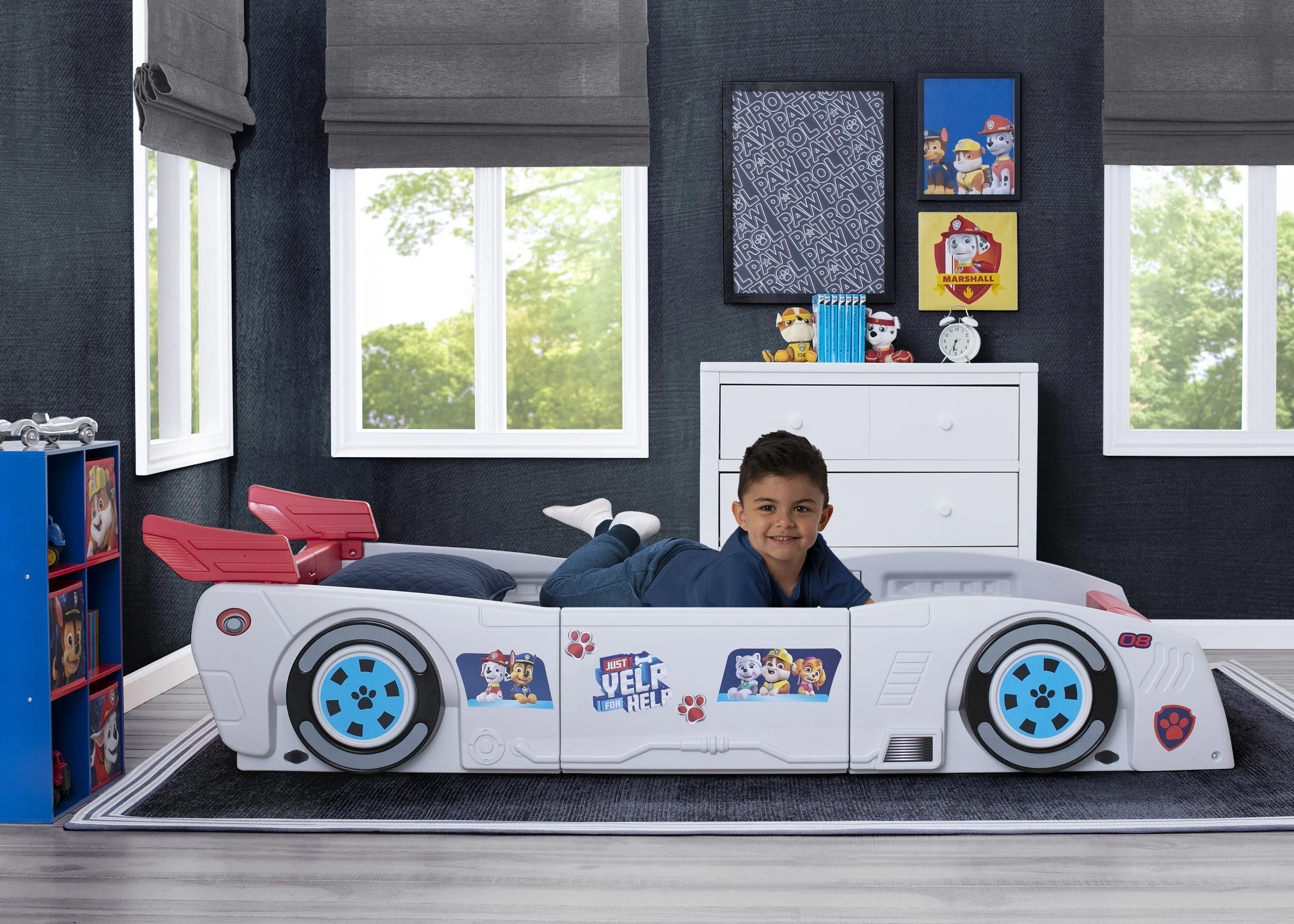 PAW Patroller Toddler and Twin Car Bed - Image 2