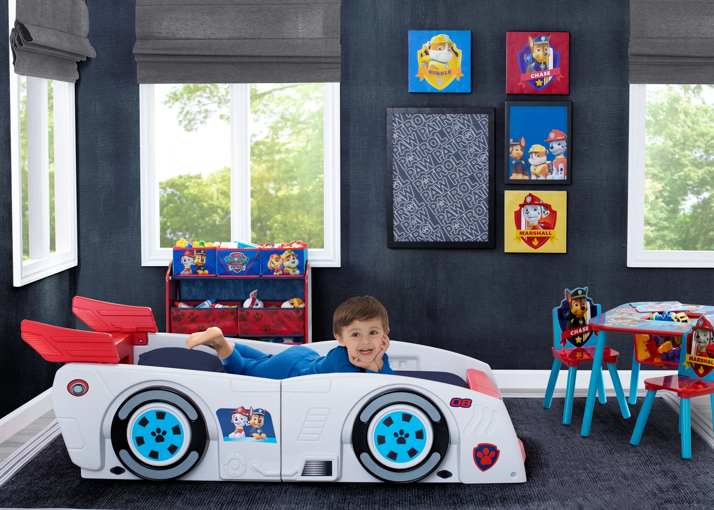 PAW Patroller Toddler and Twin Car Bed - Image 3