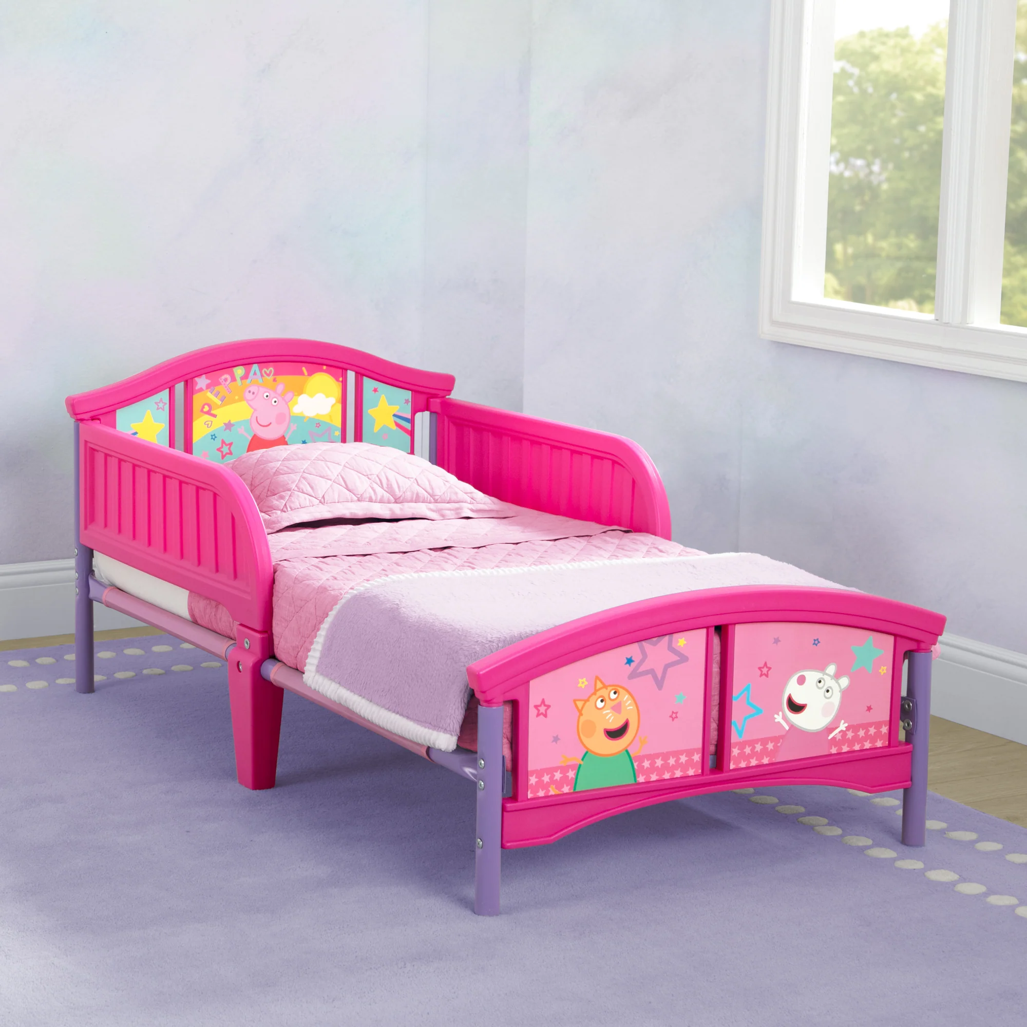 Peppa Pig Big Adventures Plastic Toddler Bed - Image 12