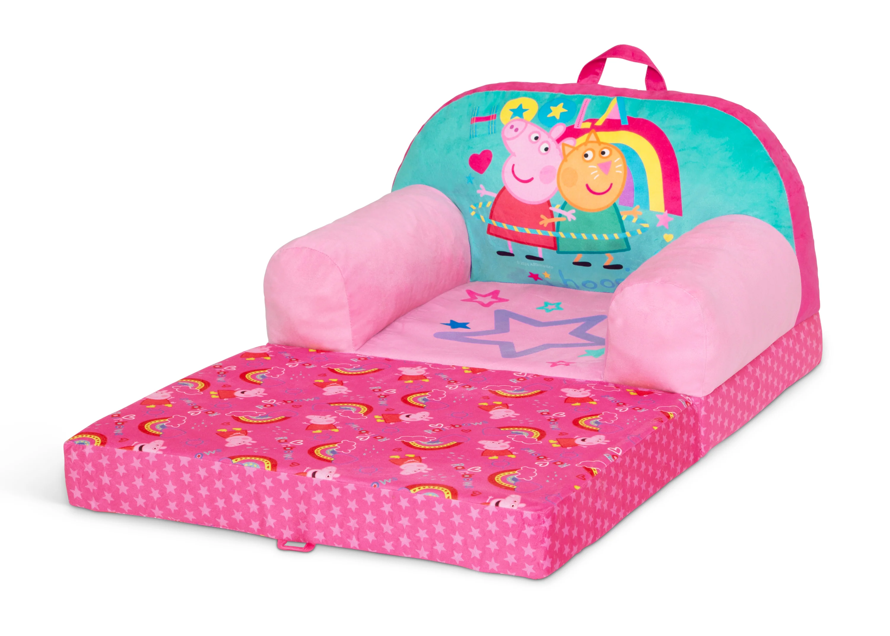 Peppa Pig Cozee Buddy Flip-Out Chair - Image 5
