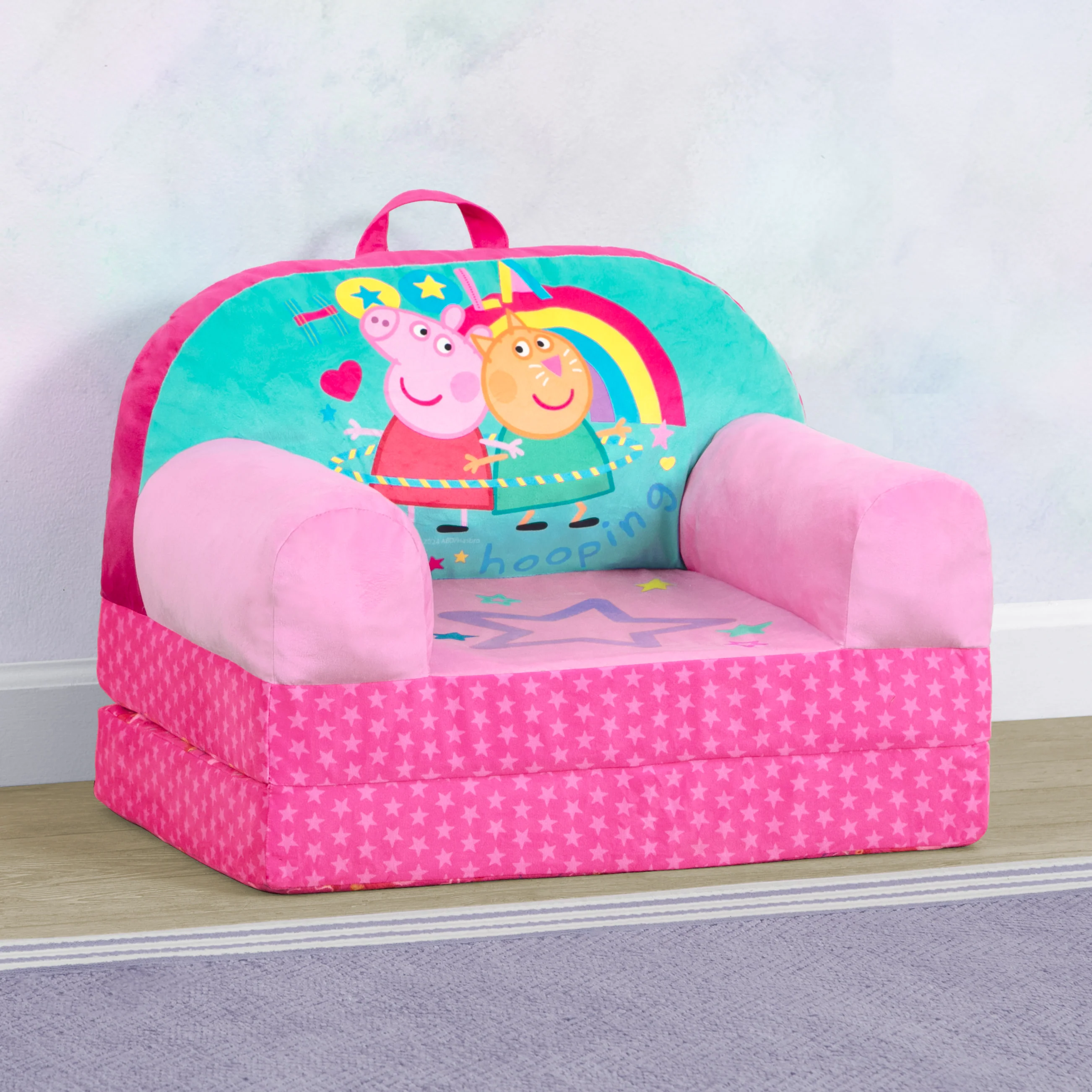 Peppa Pig Cozee Buddy Flip-Out Chair - Image 8