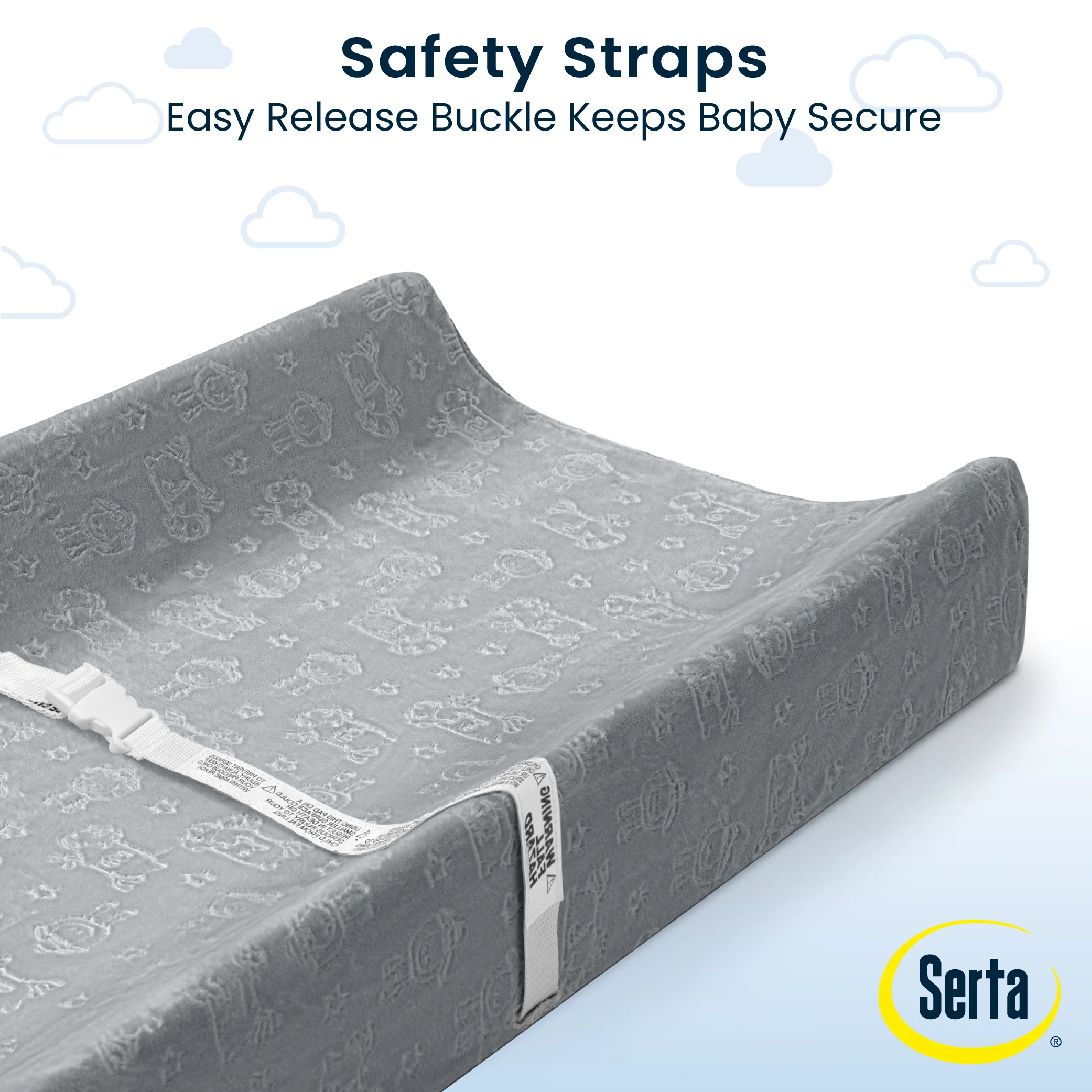 Perfect Sleeper Changing Pad with Plush Cover Set - Image 7