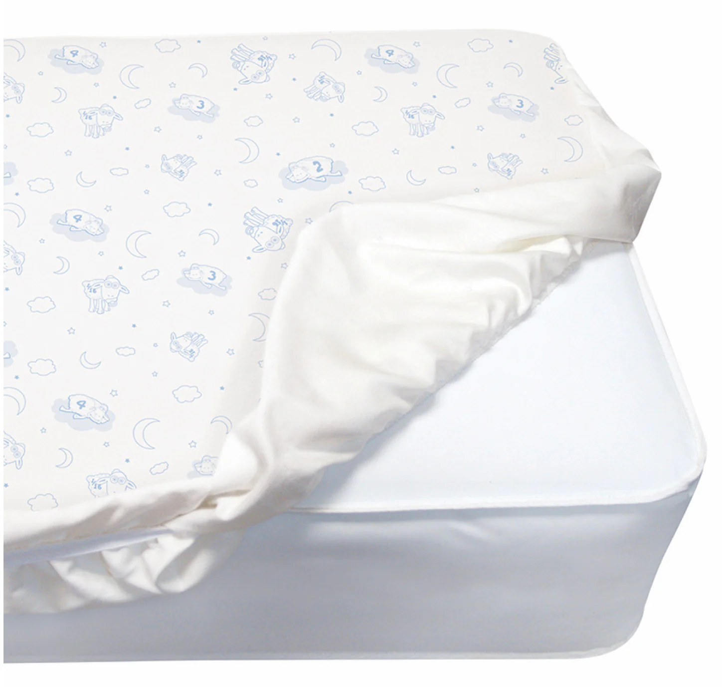 Deluxe Crib Mattress Pad - 100% Waterproof, Quilted Top, Fitted Protective Crib Mattress Pad - Image 4
