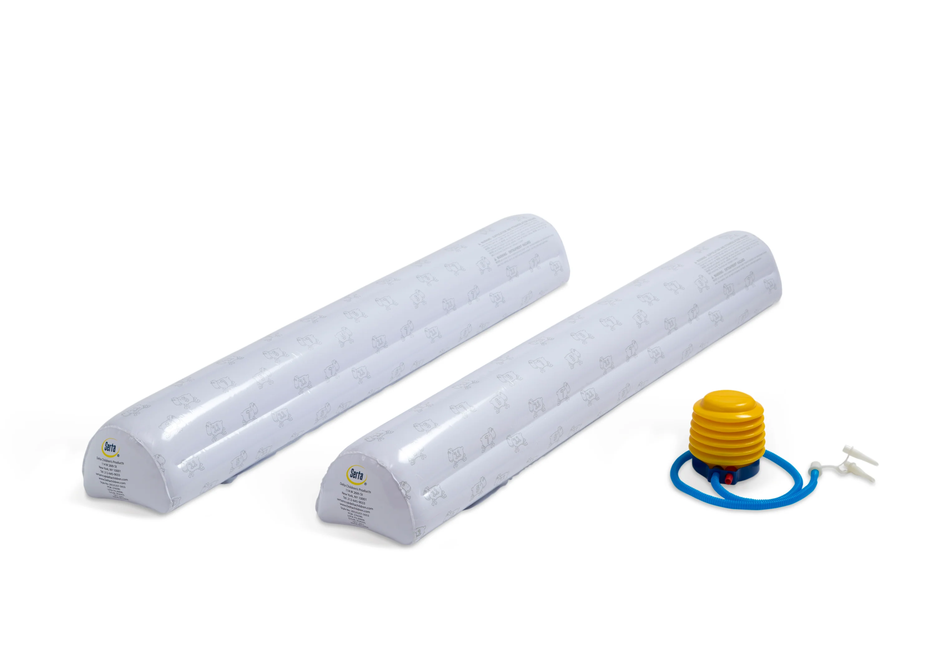 Perfect Sleeper Inflatable Bed Rails for Toddlers & Kids with Foot Pump (2 Pack) - Image 5