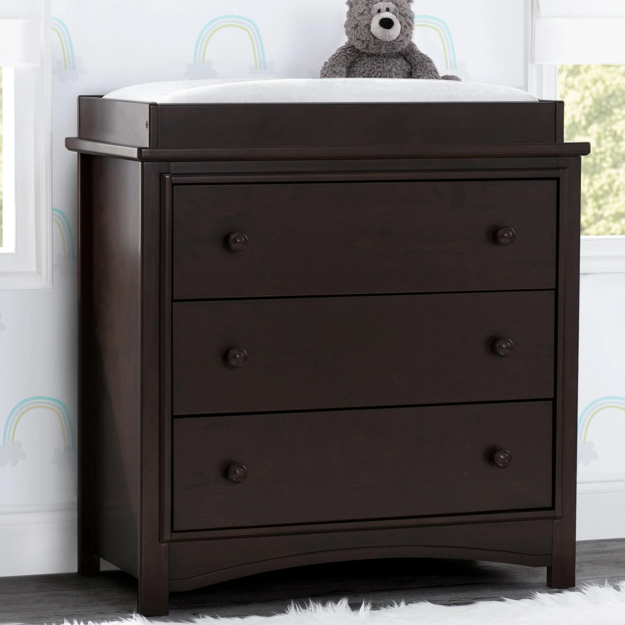 Perry 3 Drawer Dresser with Changing Top - Image 17