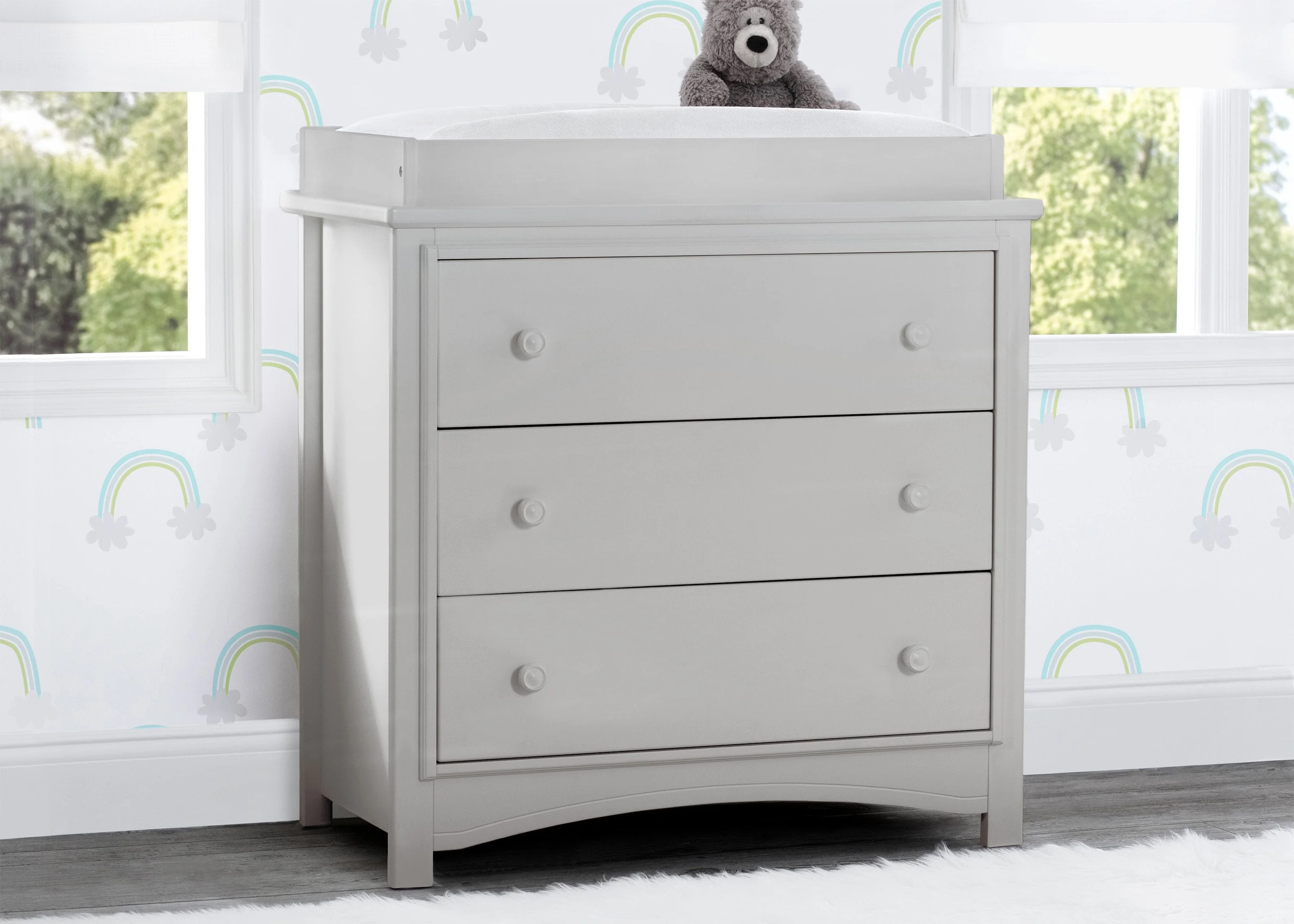 Perry 3 Drawer Dresser with Changing Top - Image 7