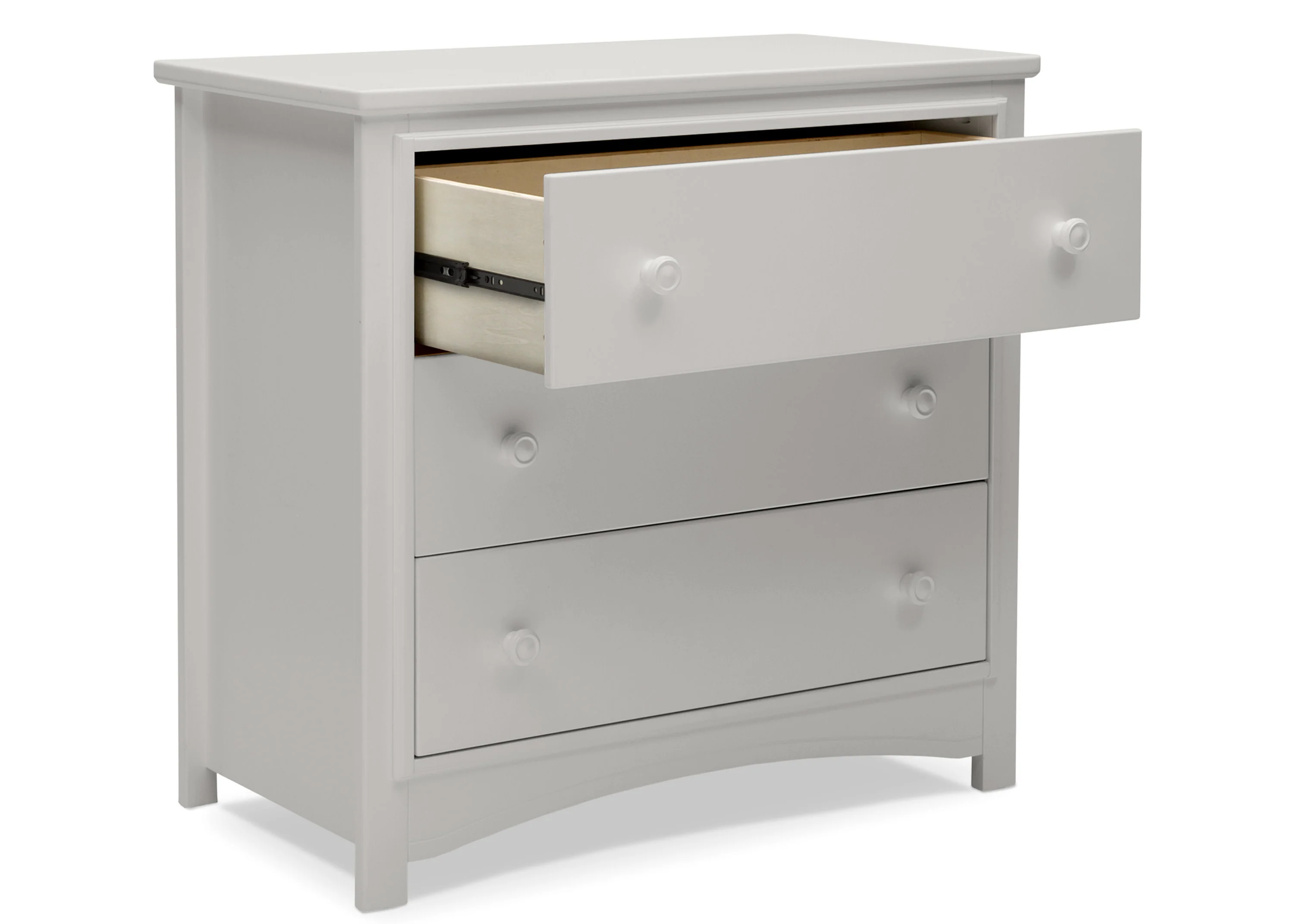 Perry 3 Drawer Dresser with Changing Top and Interlocking Drawers - Image 16