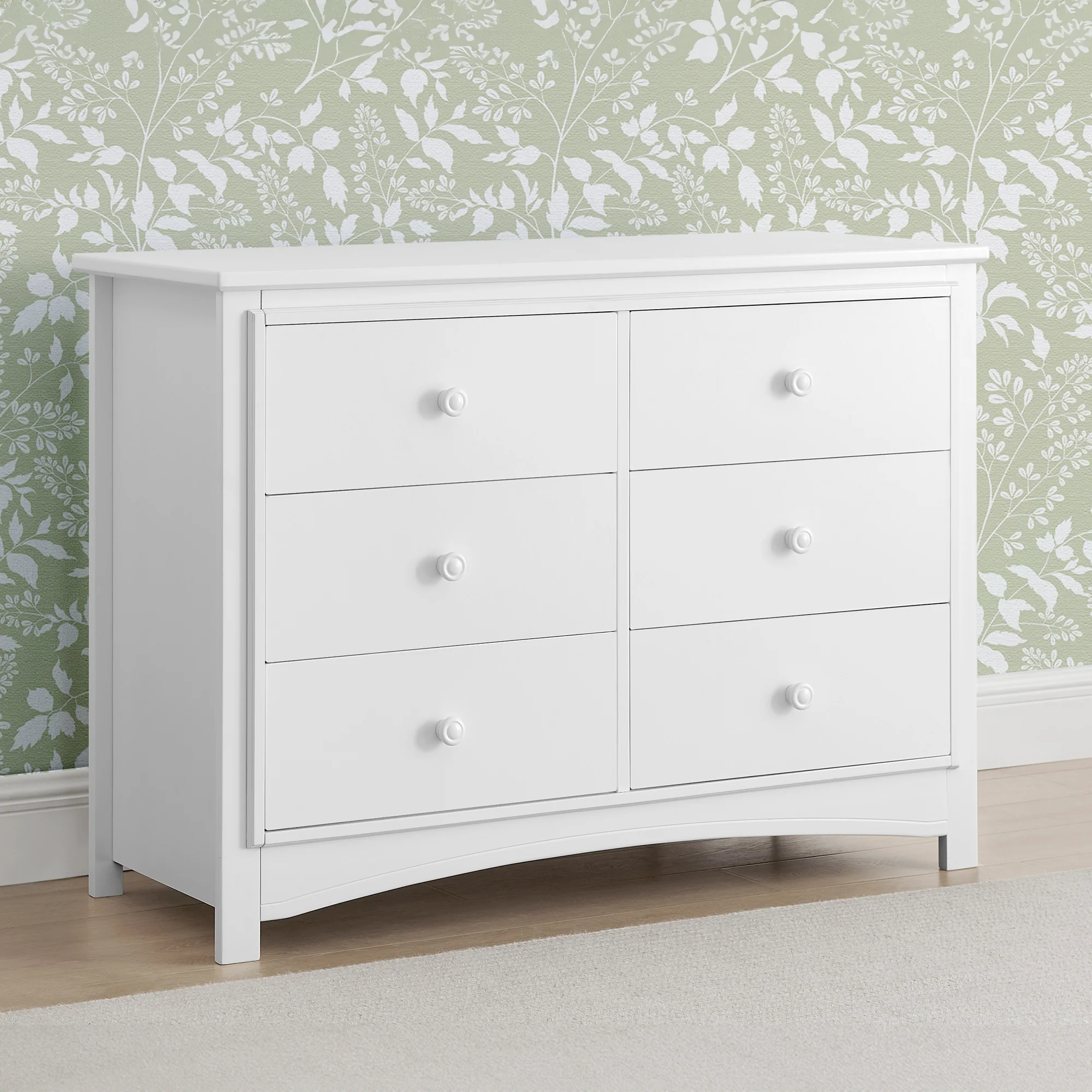 Perry 6 Drawer Dresser with Interlocking Drawers - Image 19