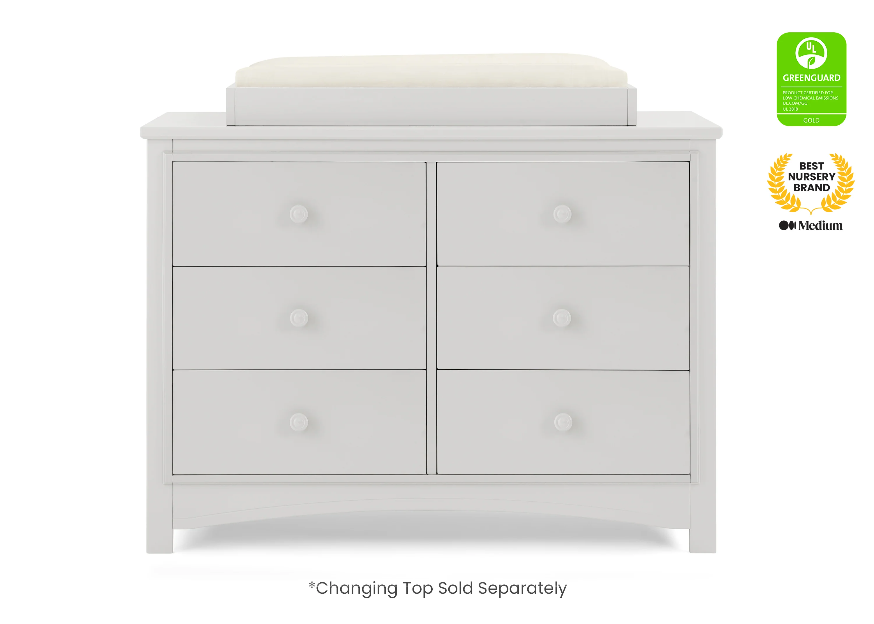 Perry 6 Drawer Dresser with Interlocking Drawers - Image 22