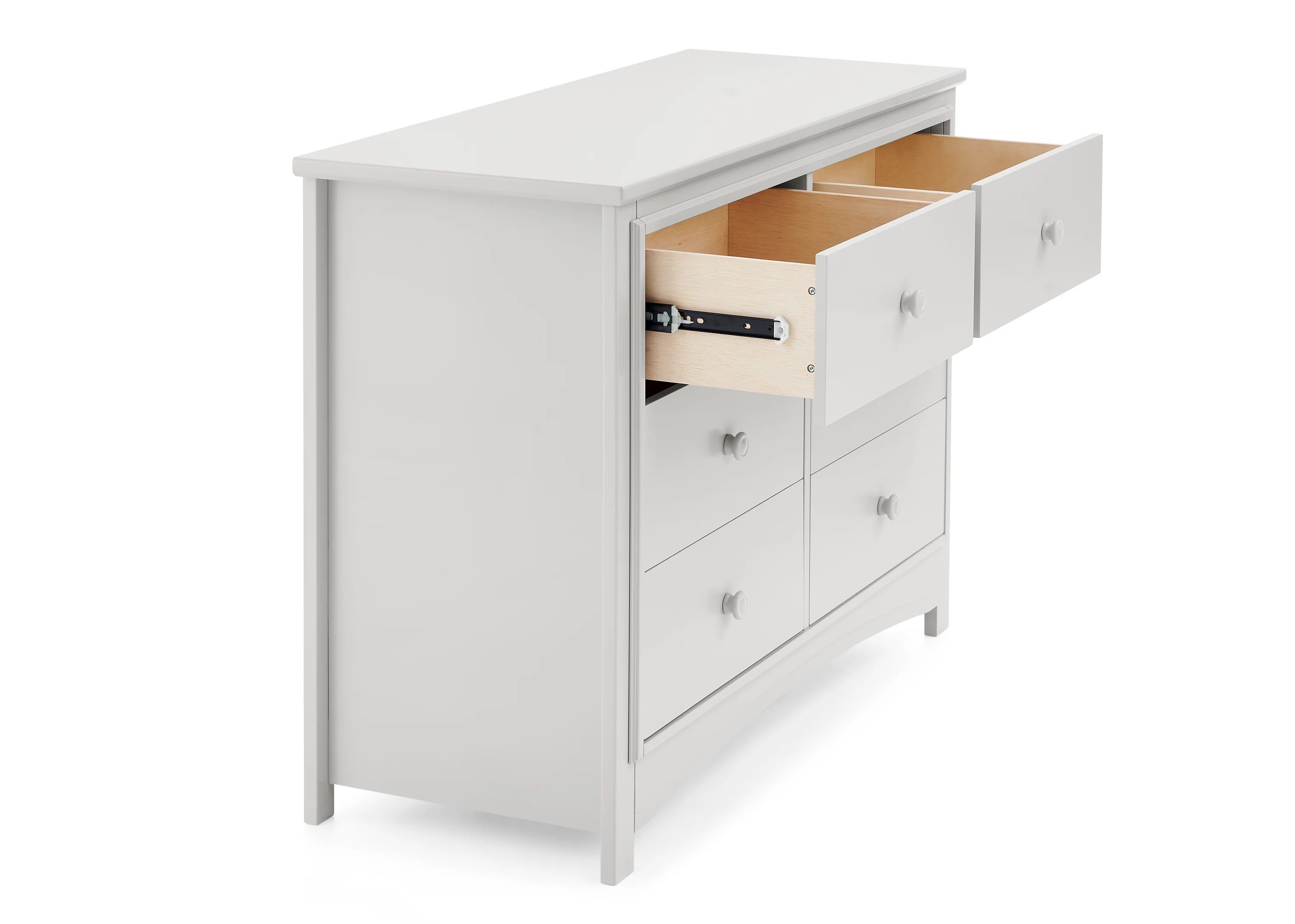 Perry 6 Drawer Dresser with Interlocking Drawers - Image 25