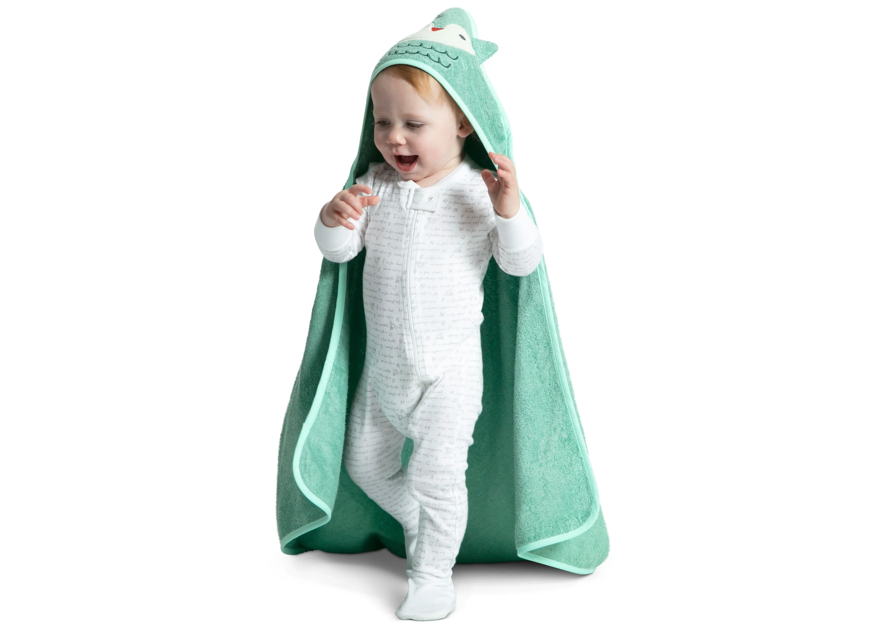 Personalized Baby Hooded Bath Towel - Image 3
