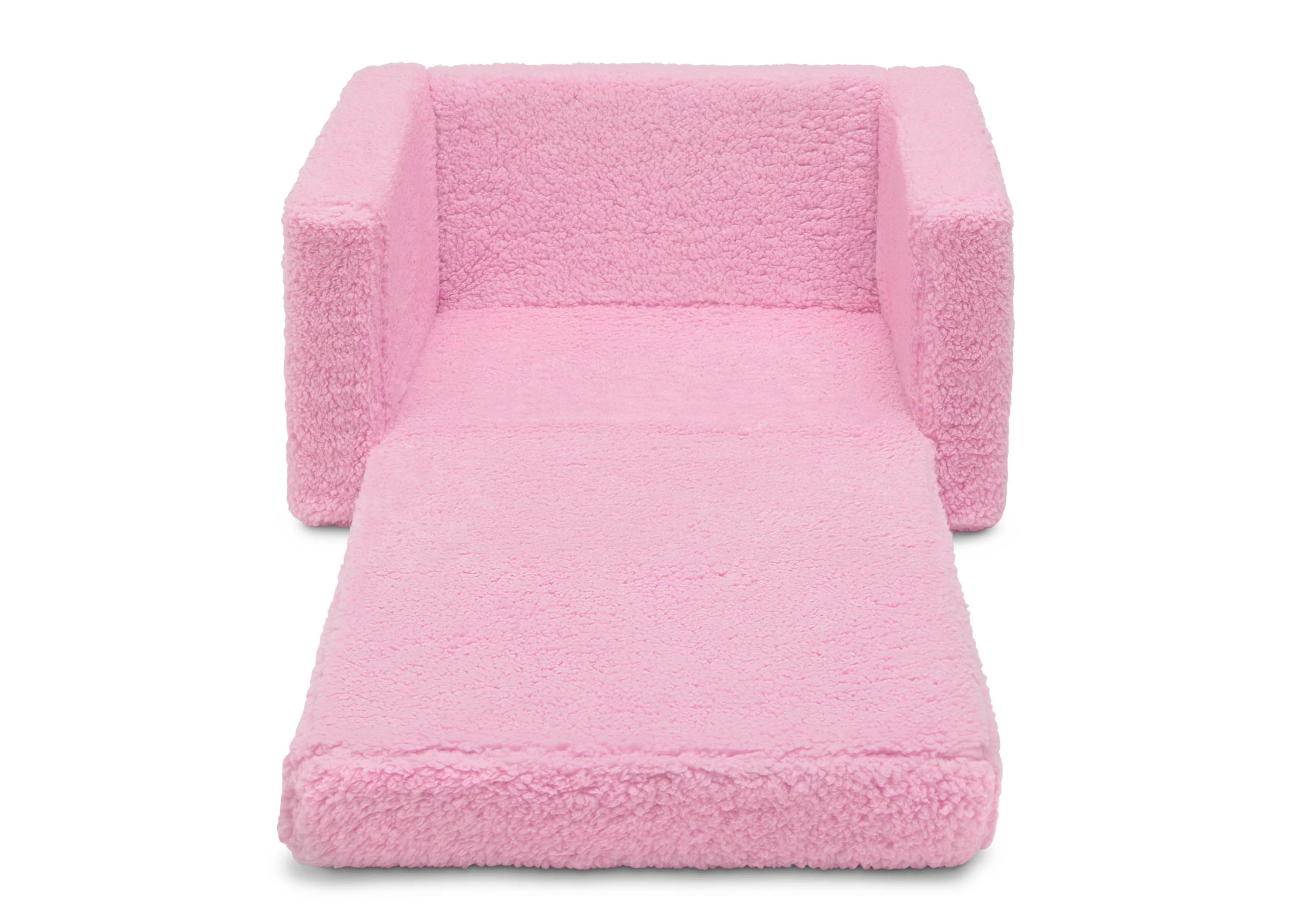 Personalized Cozee Flip-Out Sherpa 2-in-1 Convertible Chair to Lounger for Kids - Image 15