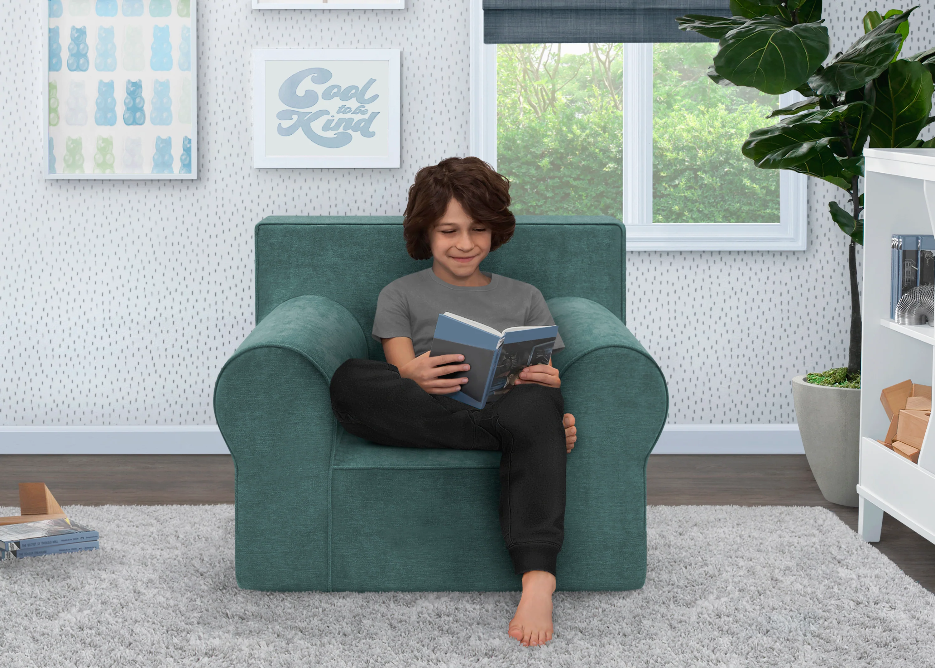 Personalized XL Cozee Foam Chair for Kids - Our Largest Chair - Image 11