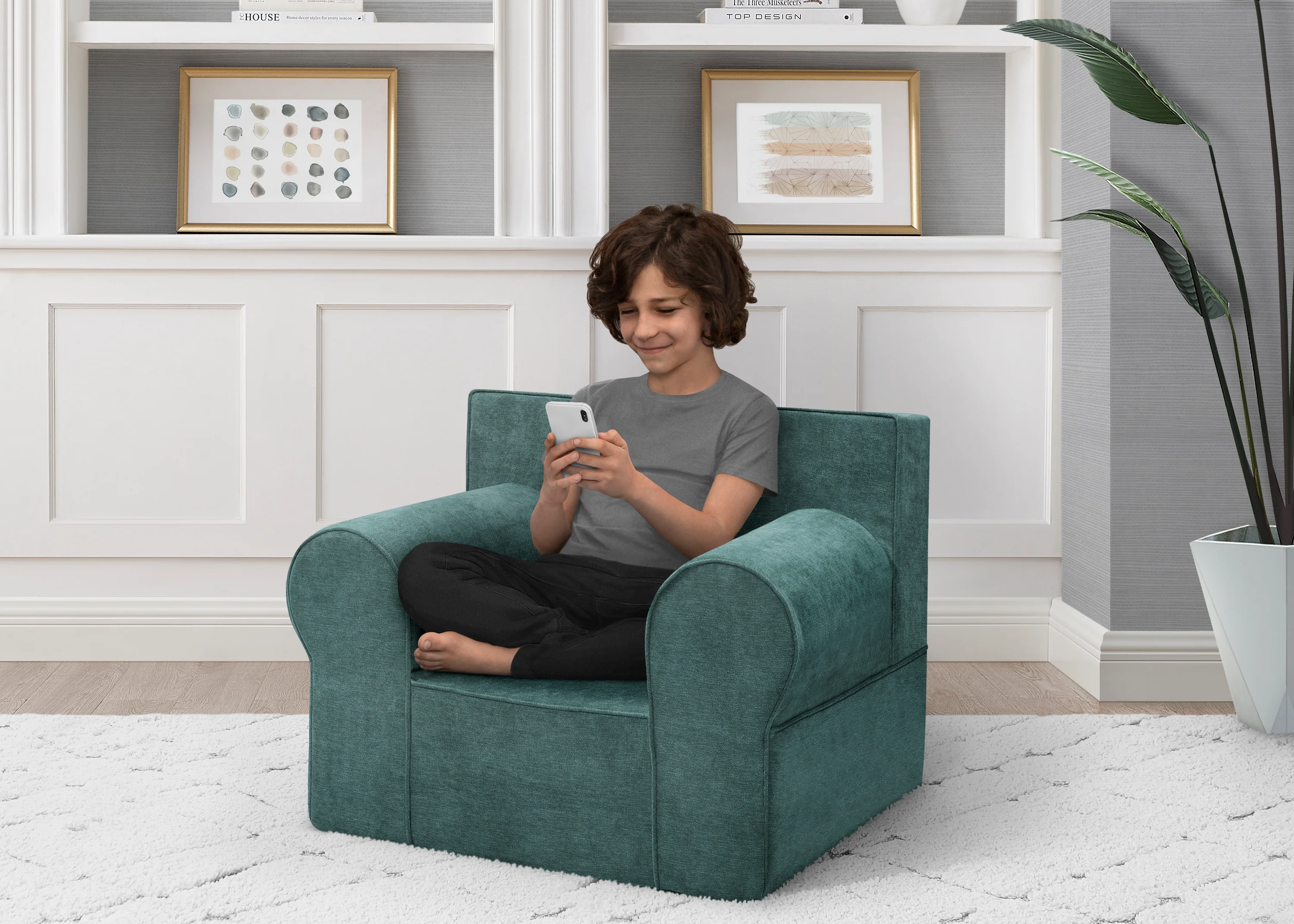 Personalized XL Cozee Foam Chair for Kids - Our Largest Chair - Image 13