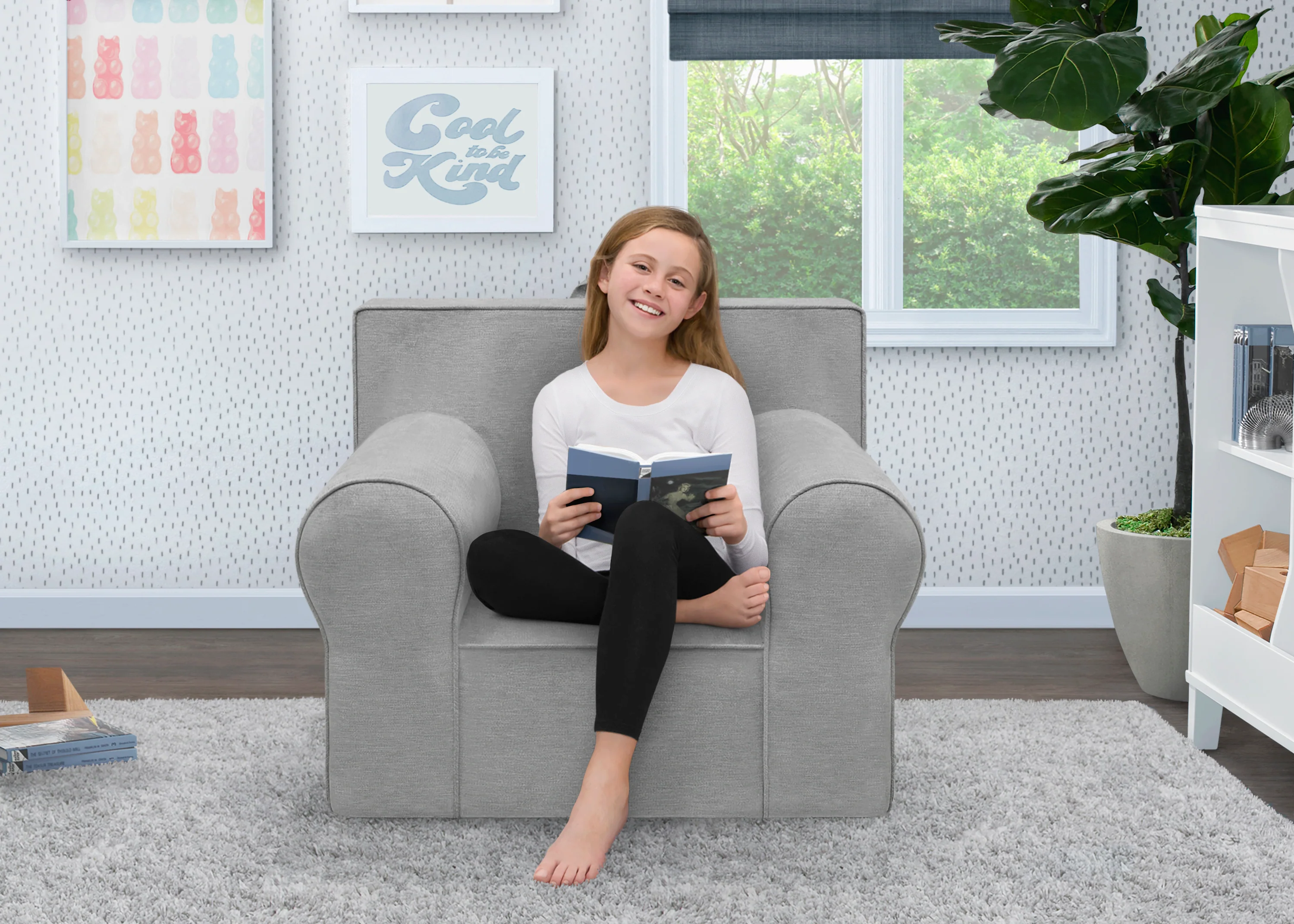 Personalized XL Cozee Foam Chair for Kids - Our Largest Chair - Image 27