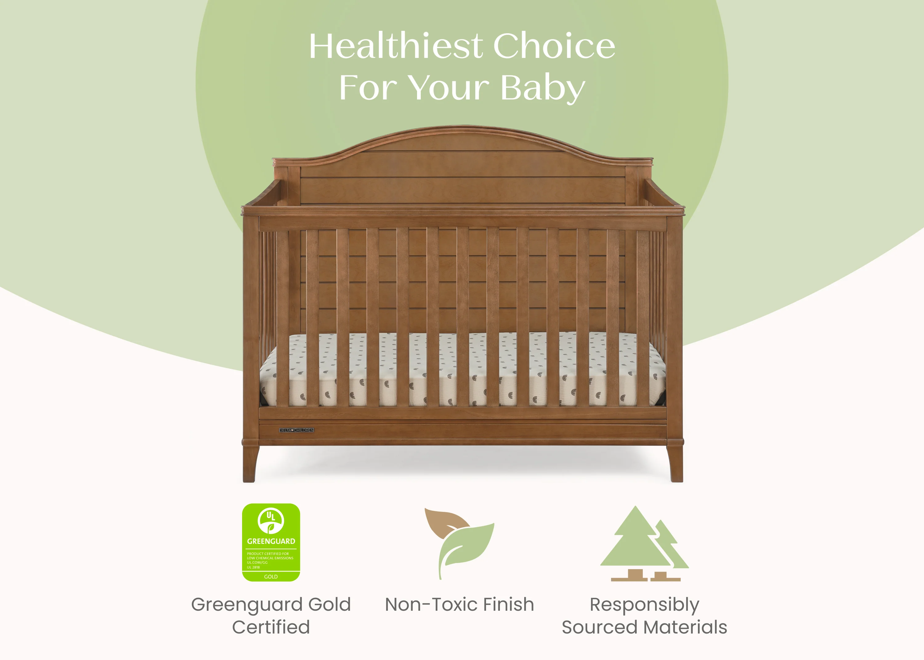 Phoebe 6-in-1 Convertible Crib - Image 4