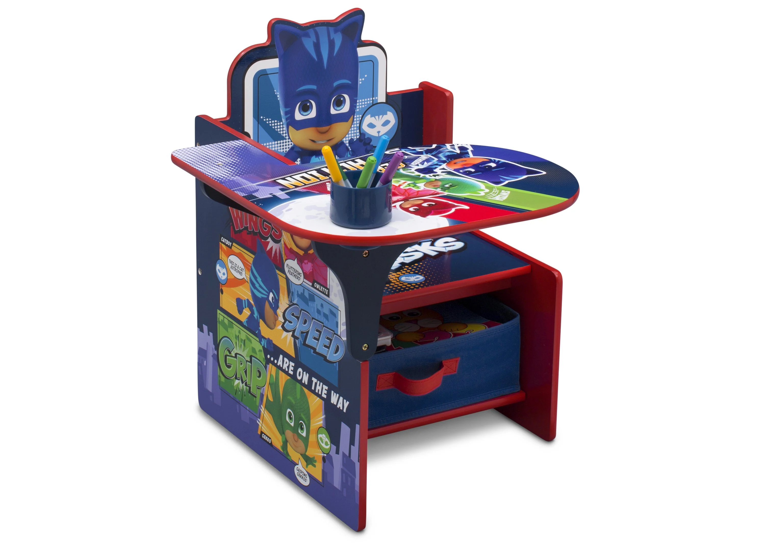 PJ Masks Chair Desk with Storage Bin - Image 2