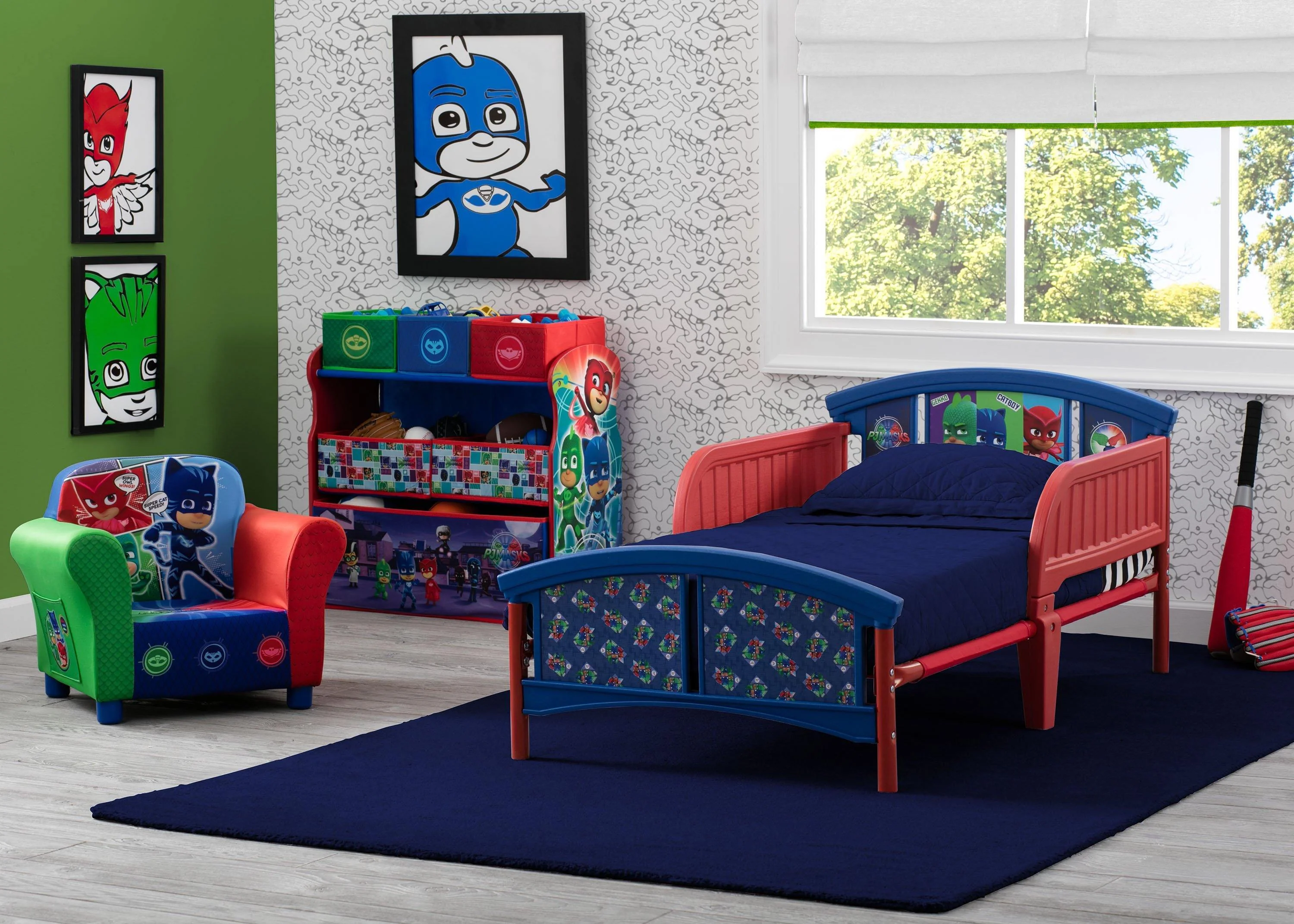 PJ Masks Plastic Toddler Bed - Image 2