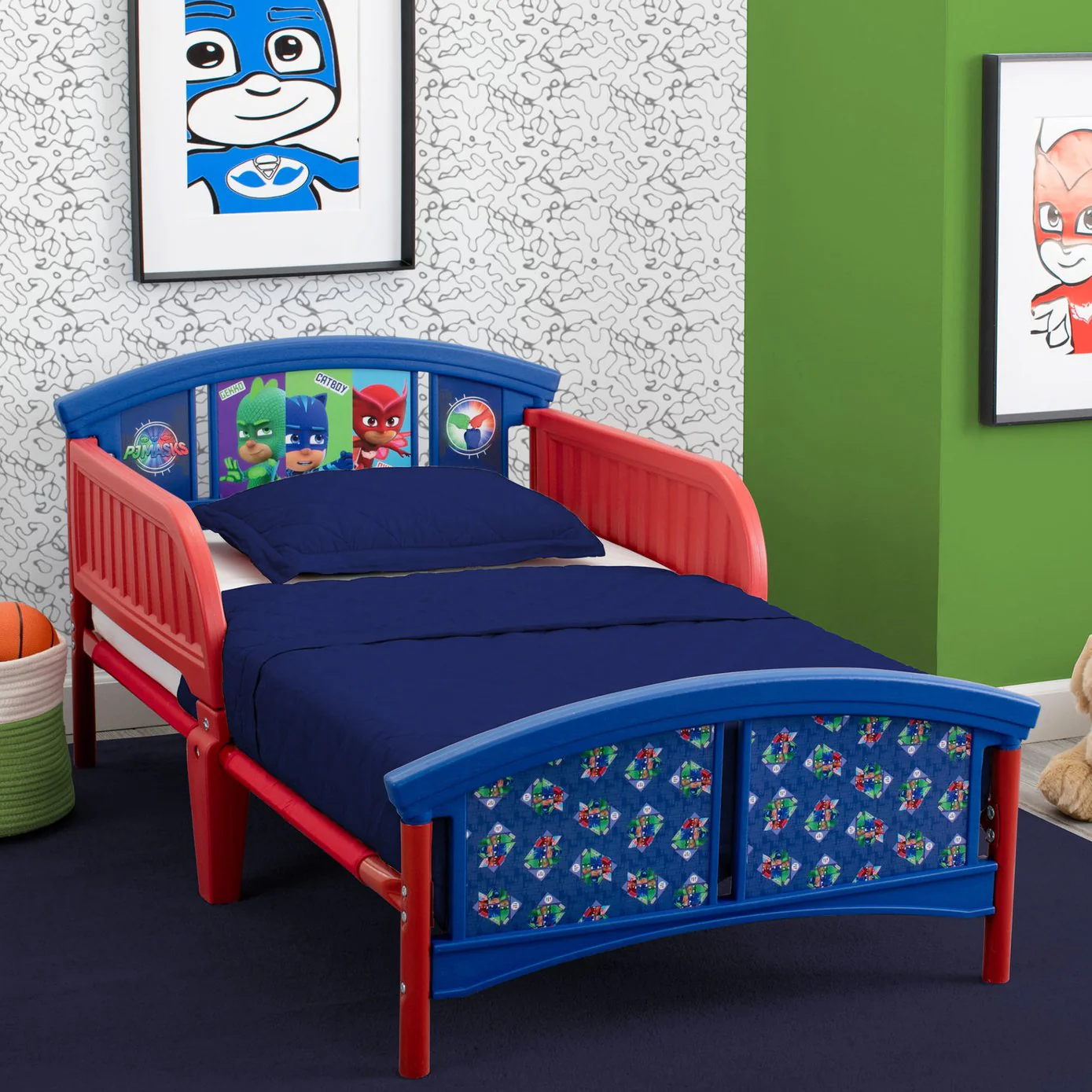PJ Masks Plastic Toddler Bed - Image 5