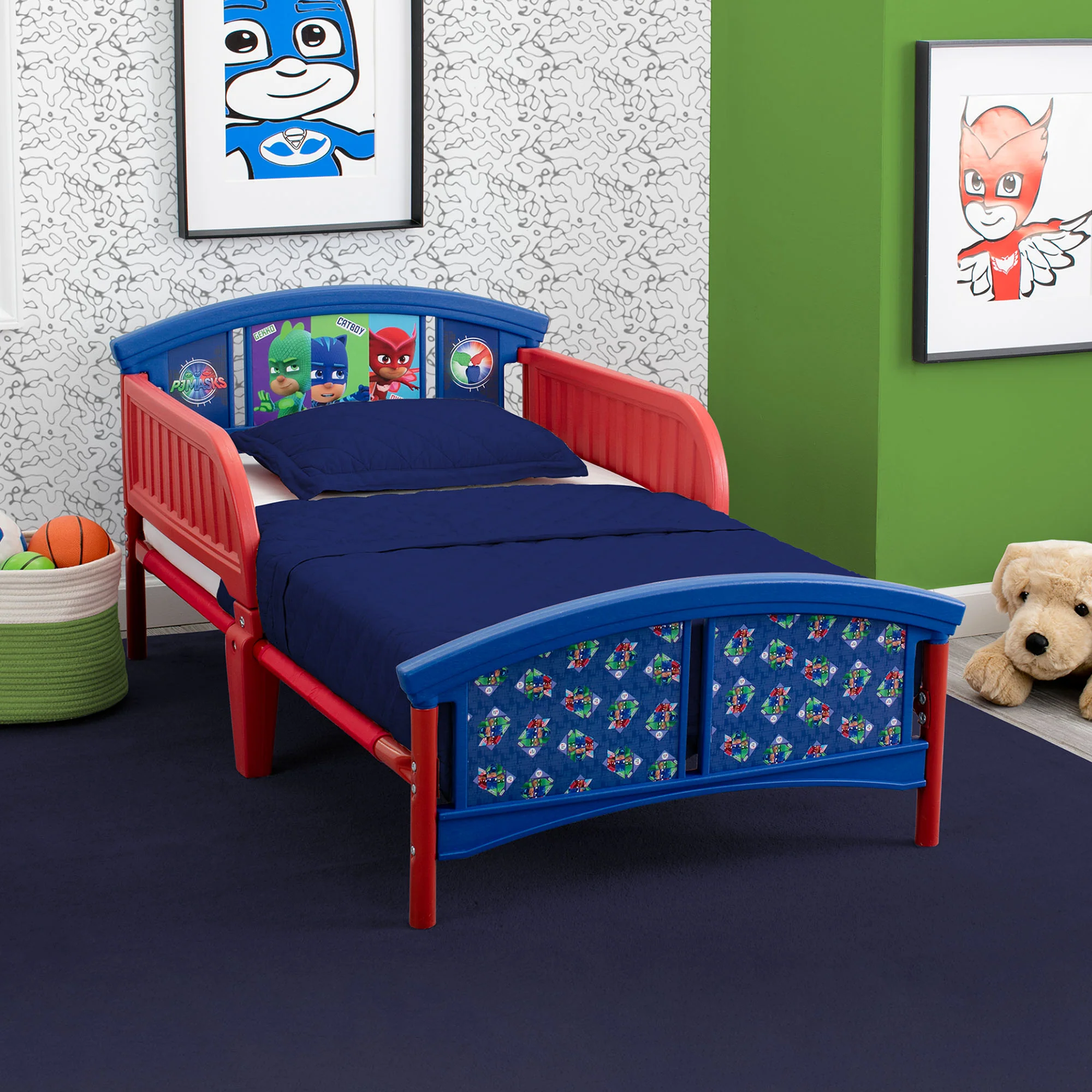 PJ Masks Plastic Toddler Bed - Image 6