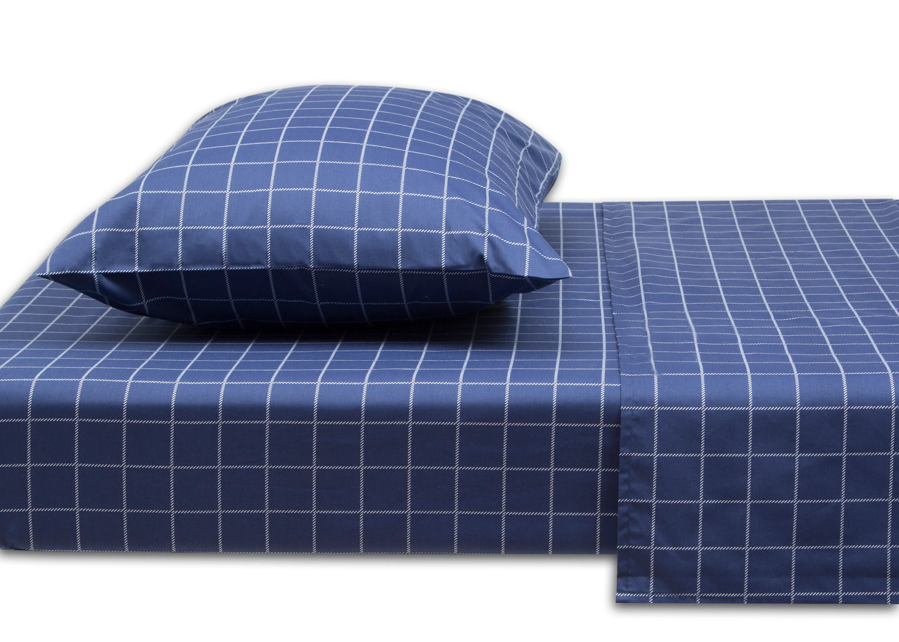 Plaid 3-Piece Twin Sheet Set - Image 3