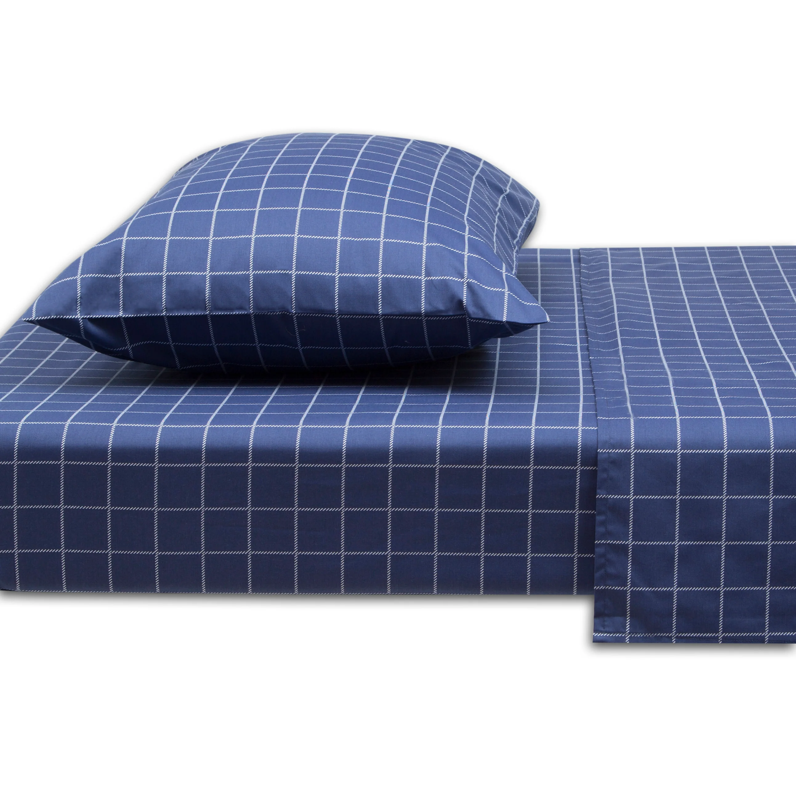 Plaid 3-Piece Twin Sheet Set - Image 7