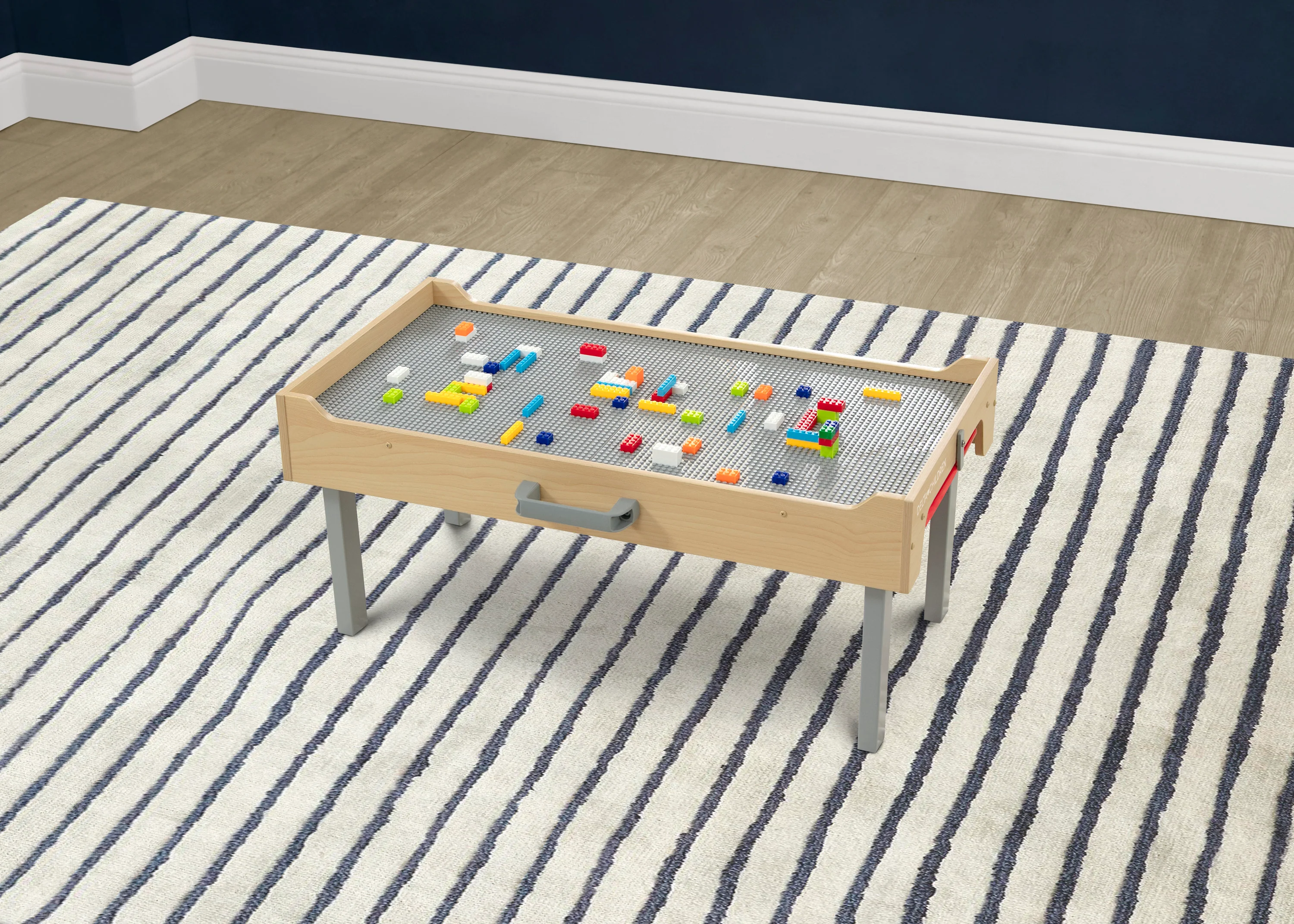 Play N Store Building Bricks Play Table with 100+ Play Bricks Included - Image 16
