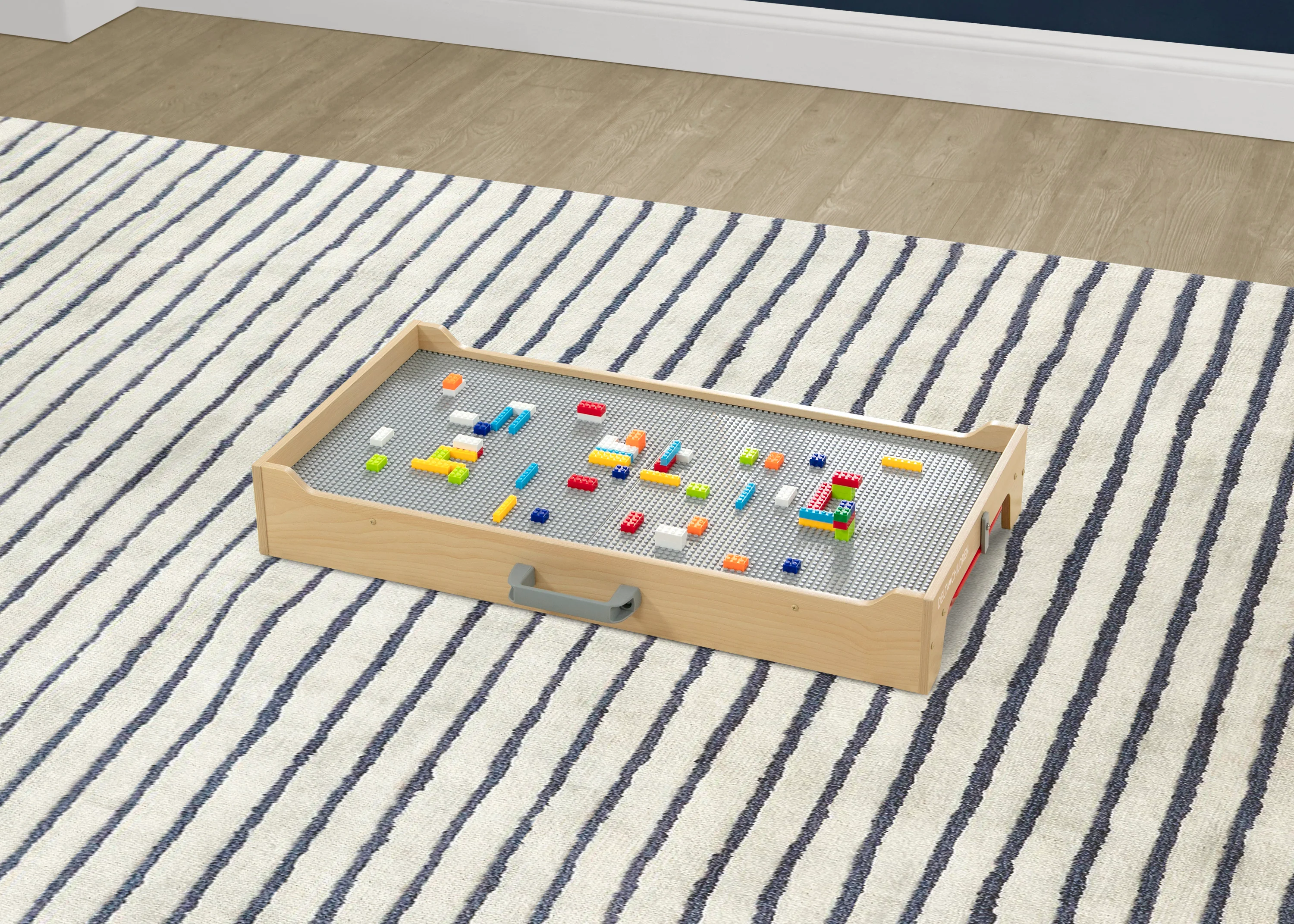 Play N Store Building Bricks Play Table with 100+ Play Bricks Included - Image 20