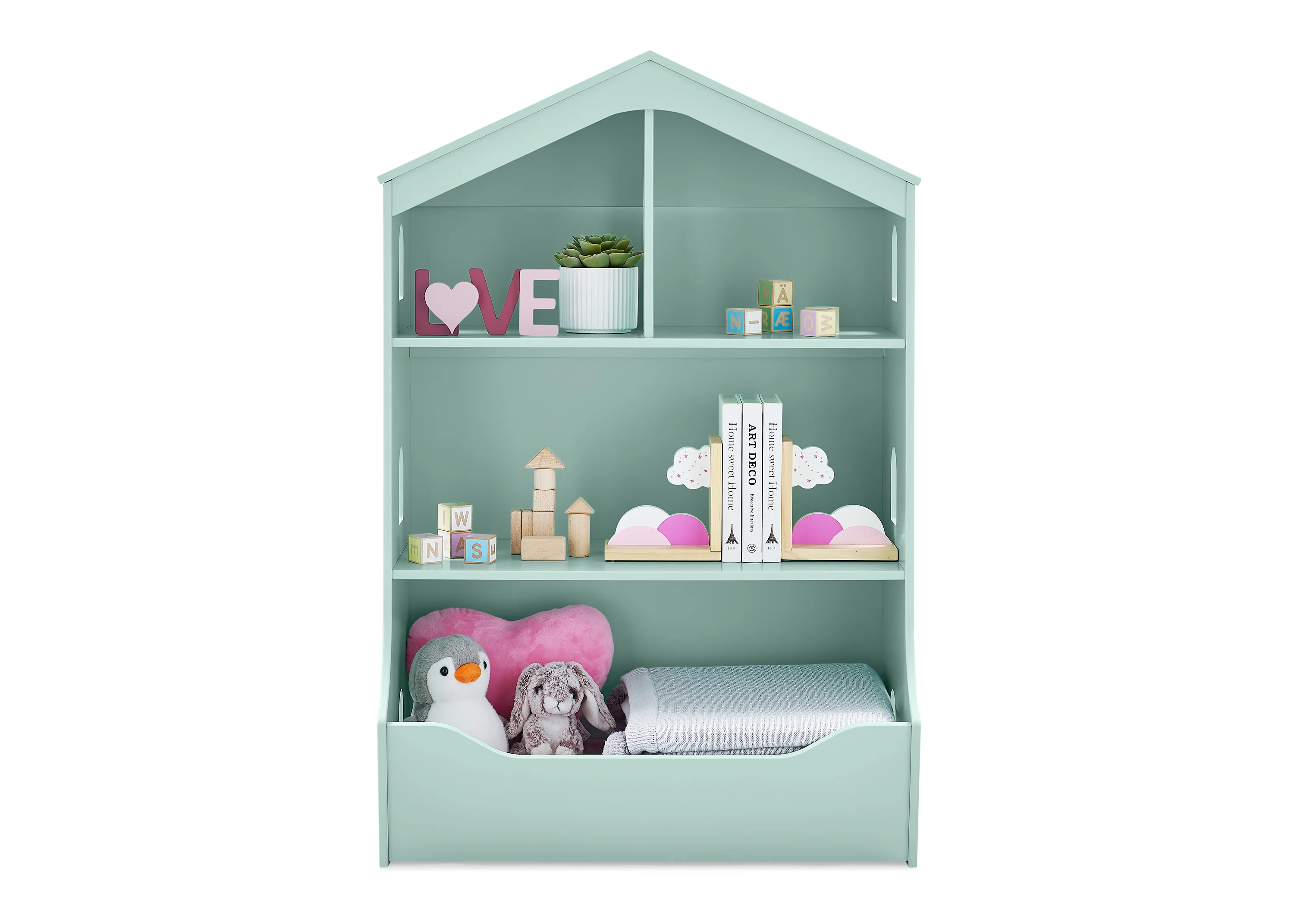 Playhouse Bookcase with Toy Storage - Image 12
