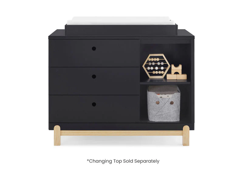 Poppy 3 Drawer Dresser with Cubbies - Image 13