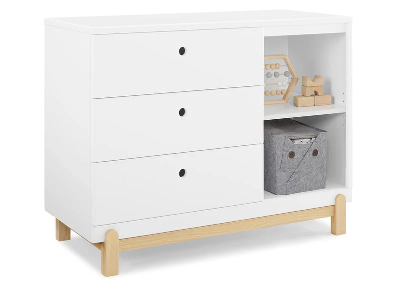 Poppy 3 Drawer Dresser with Cubbies - Image 16