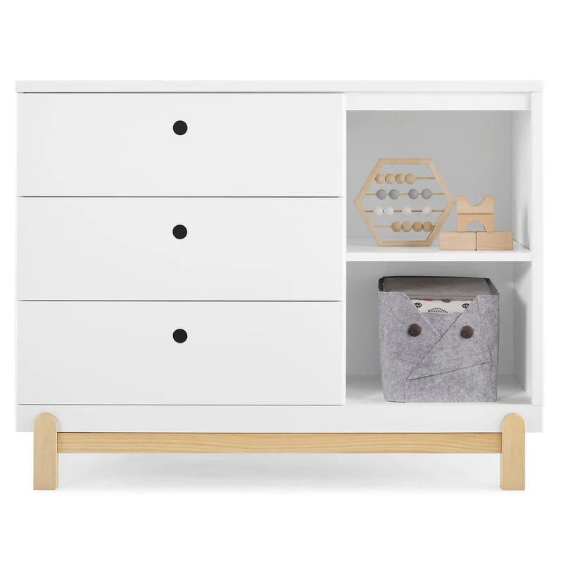 Poppy 3 Drawer Dresser with Cubbies - Image 18