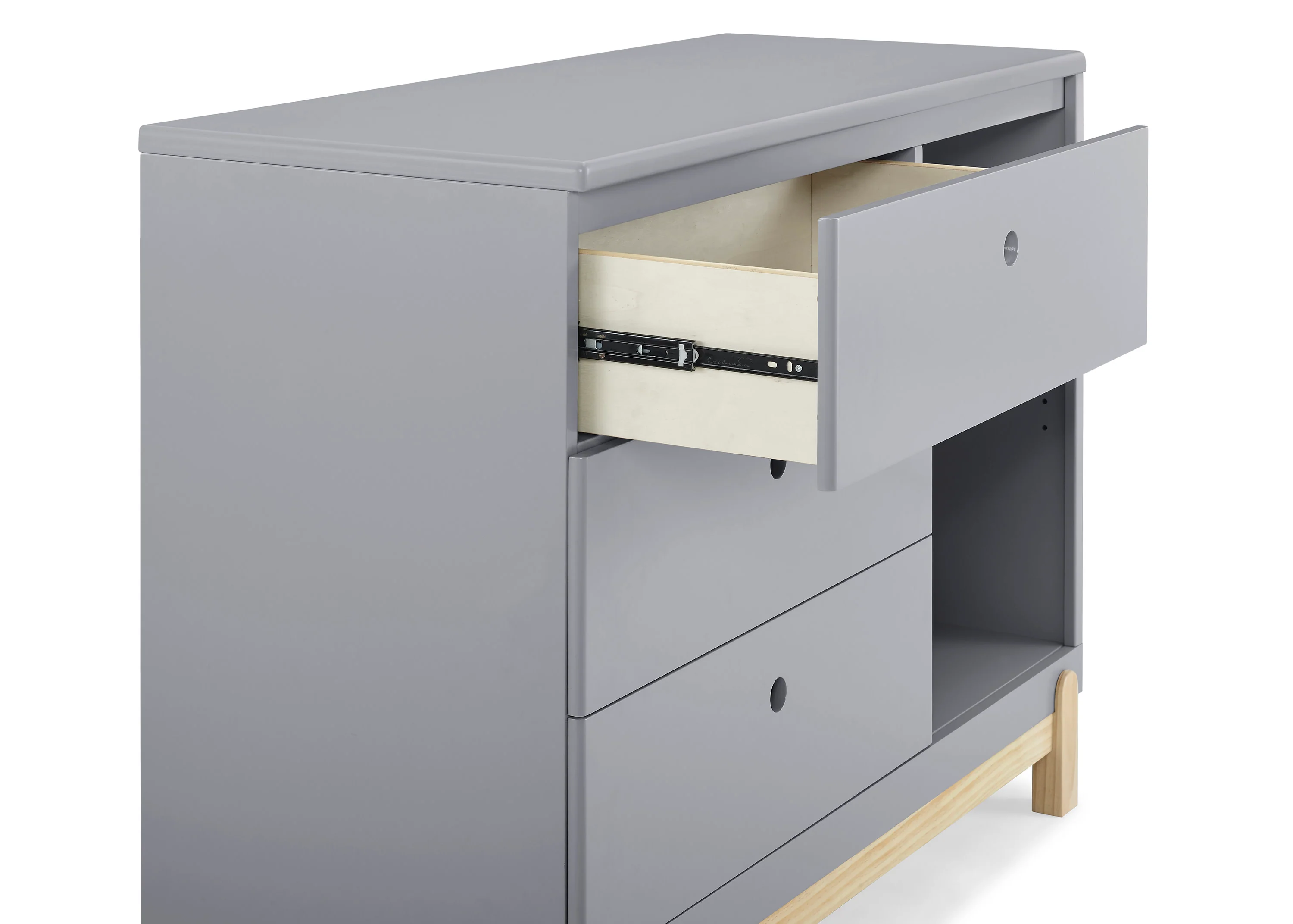 Poppy 3 Drawer Dresser with Cubbies - Image 5