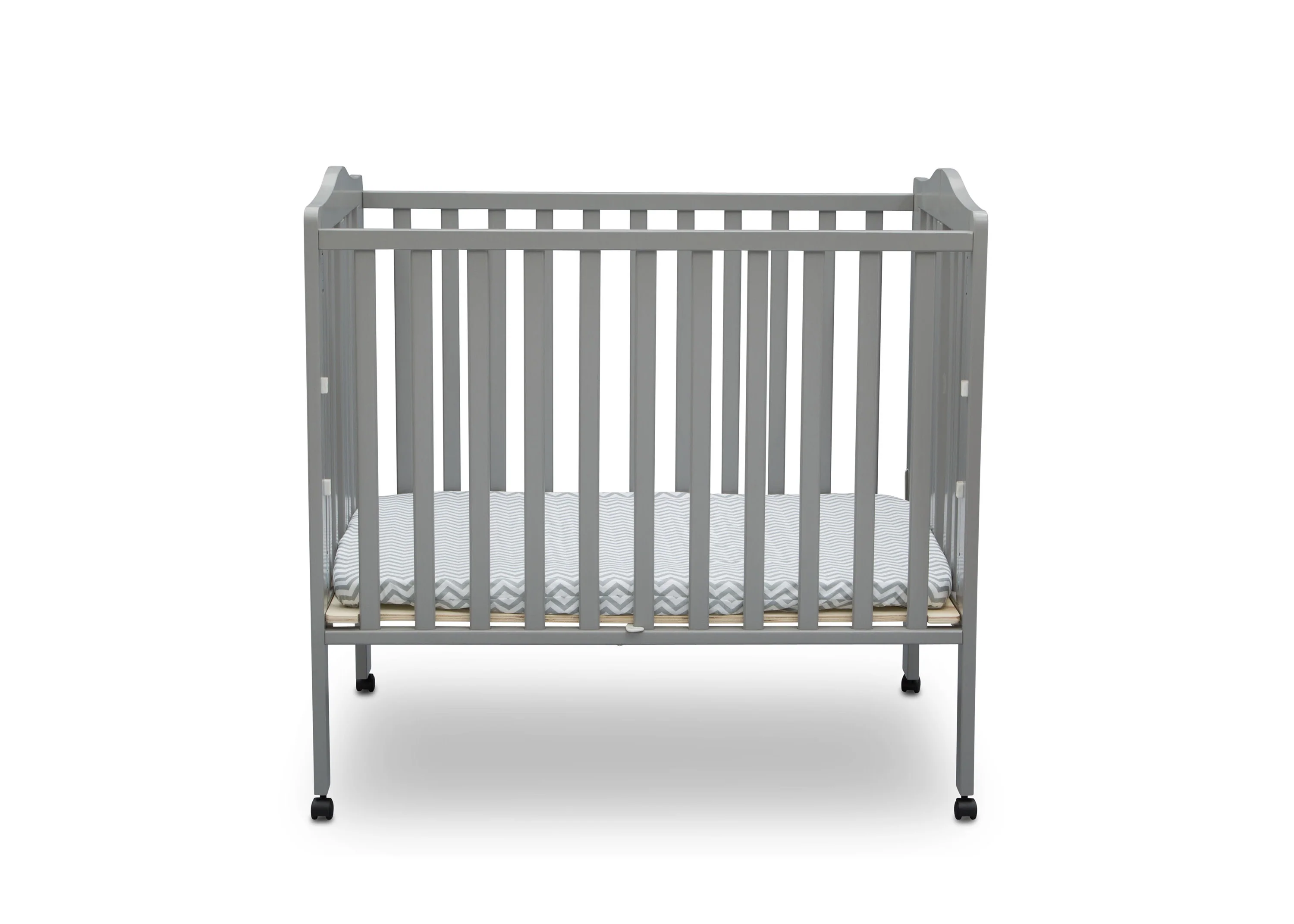 Folding Portable Mini Baby Crib with 1.5-inch Mattress - Image 10