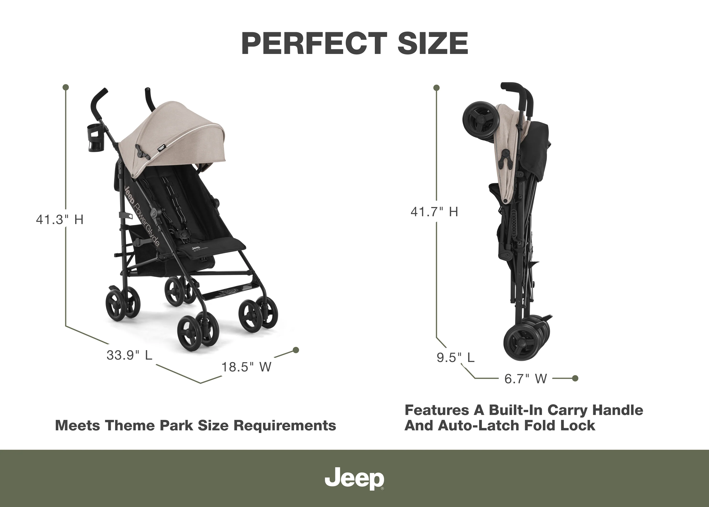 Jeep PowerGlyde Stroller - Image 6
