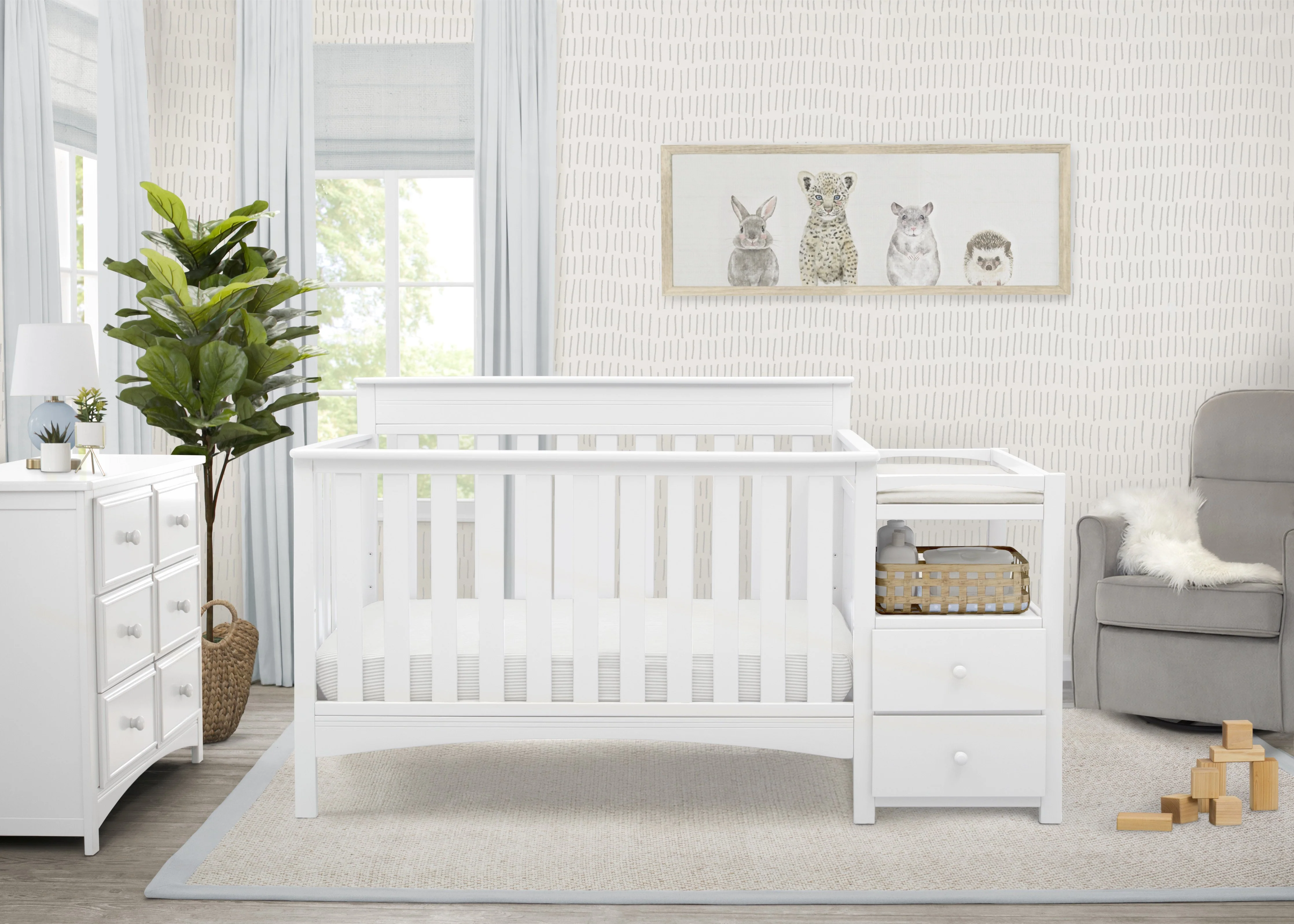 Presley Convertible Crib and Changer - Image 9
