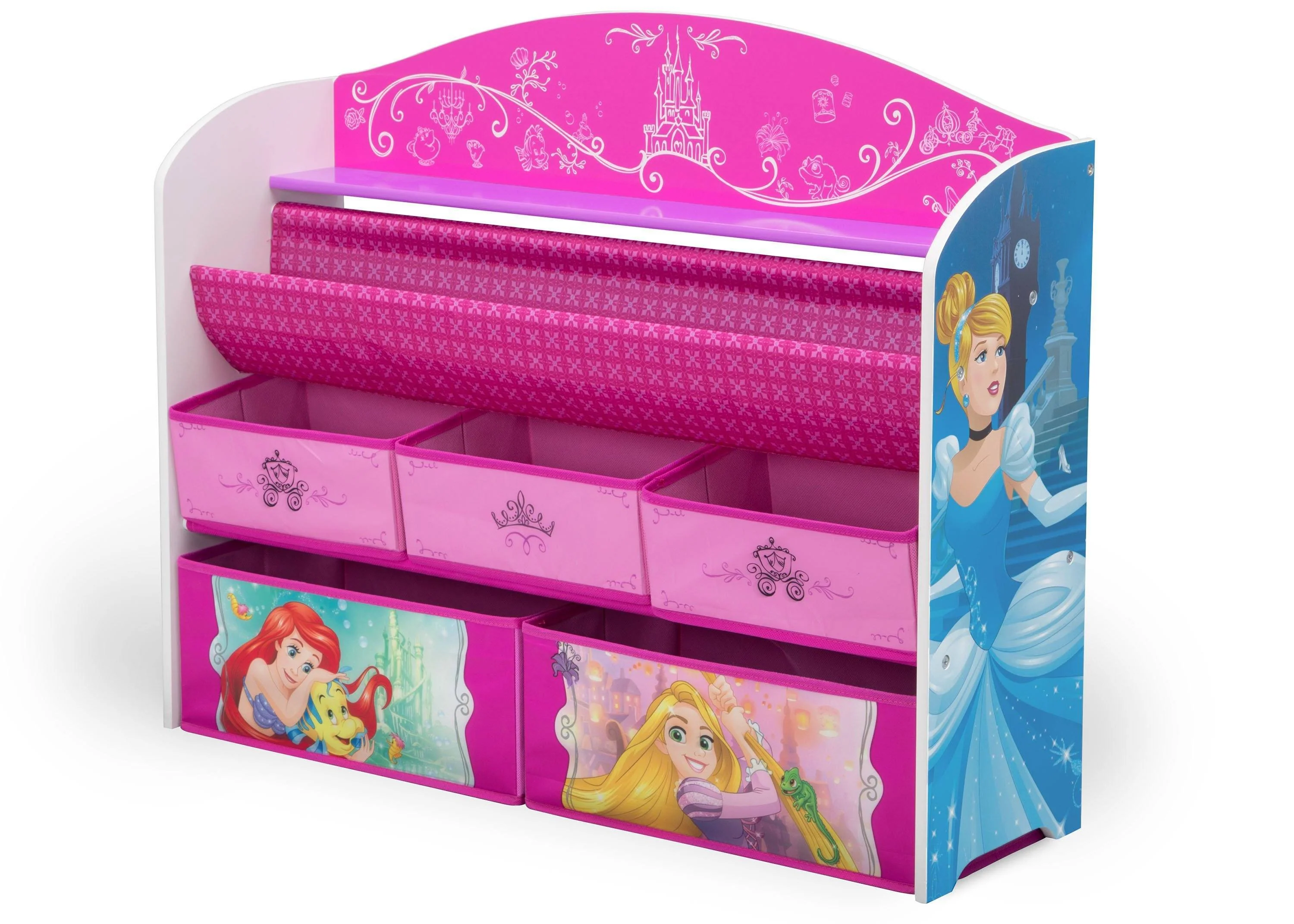 Princess Deluxe Book & Toy Organizer - Image 3