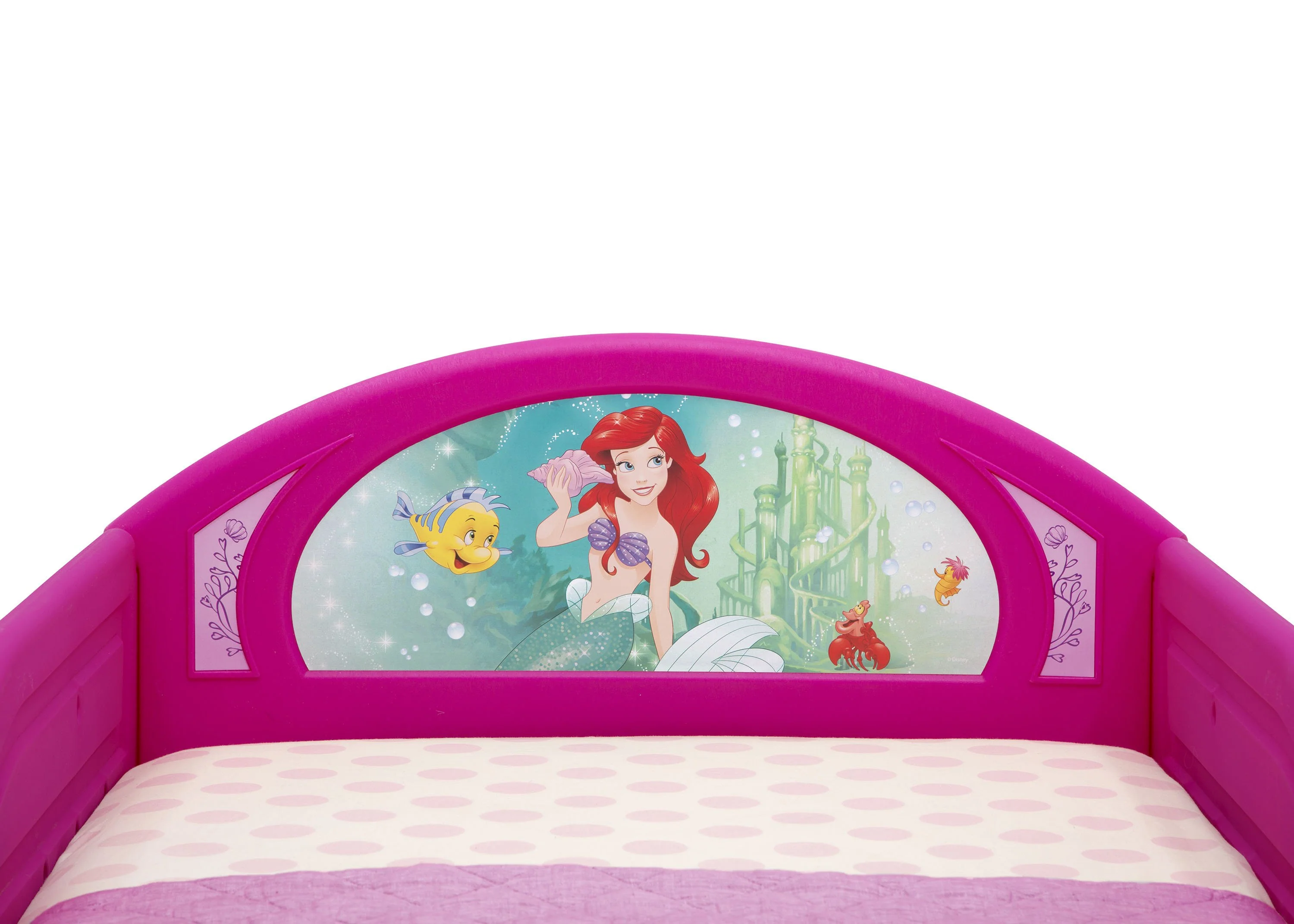 Princess Deluxe Toddler Bed with Attached Guardrails - Image 5