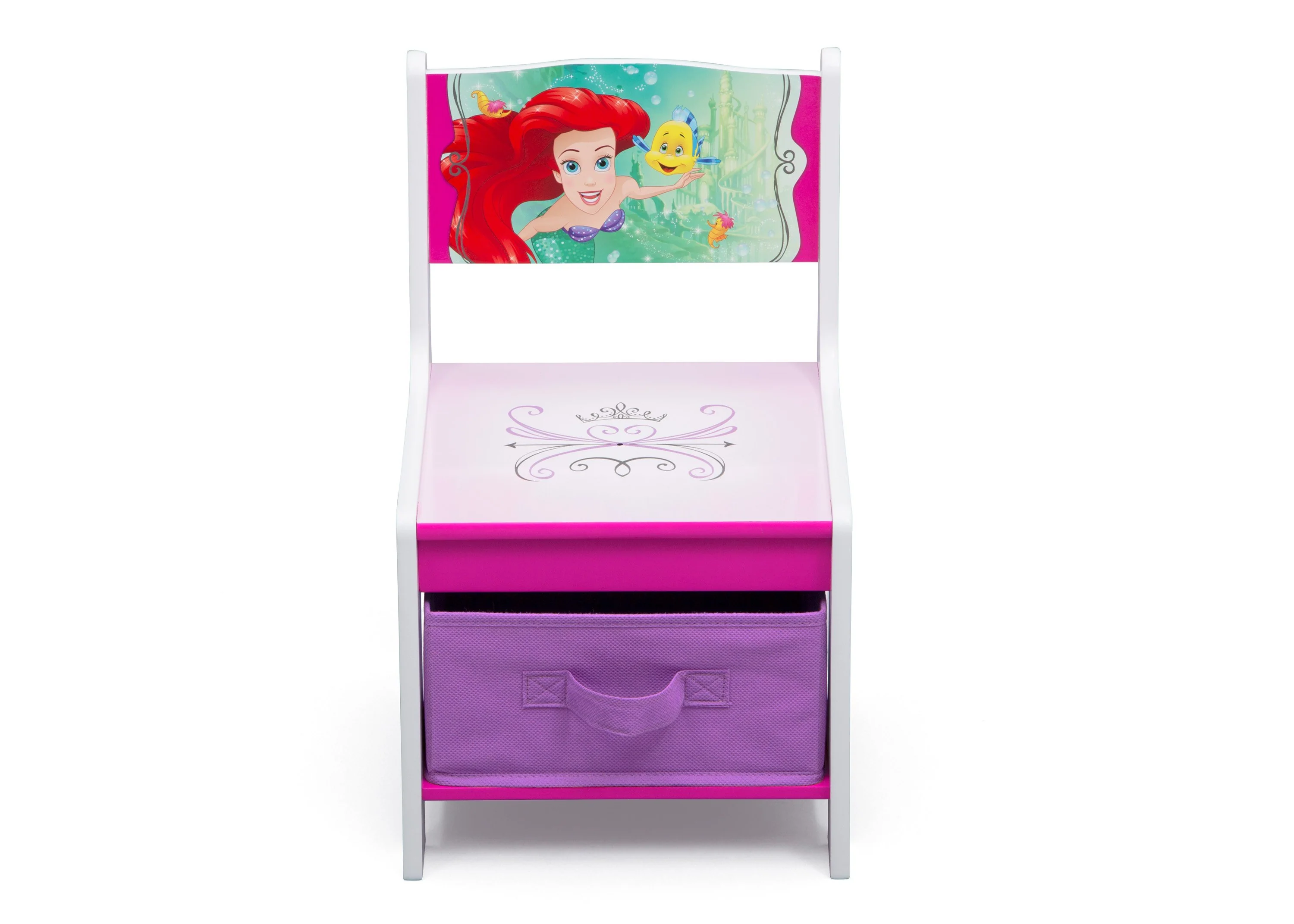 Princess Kids Wood Desk and Chair Set - Image 6
