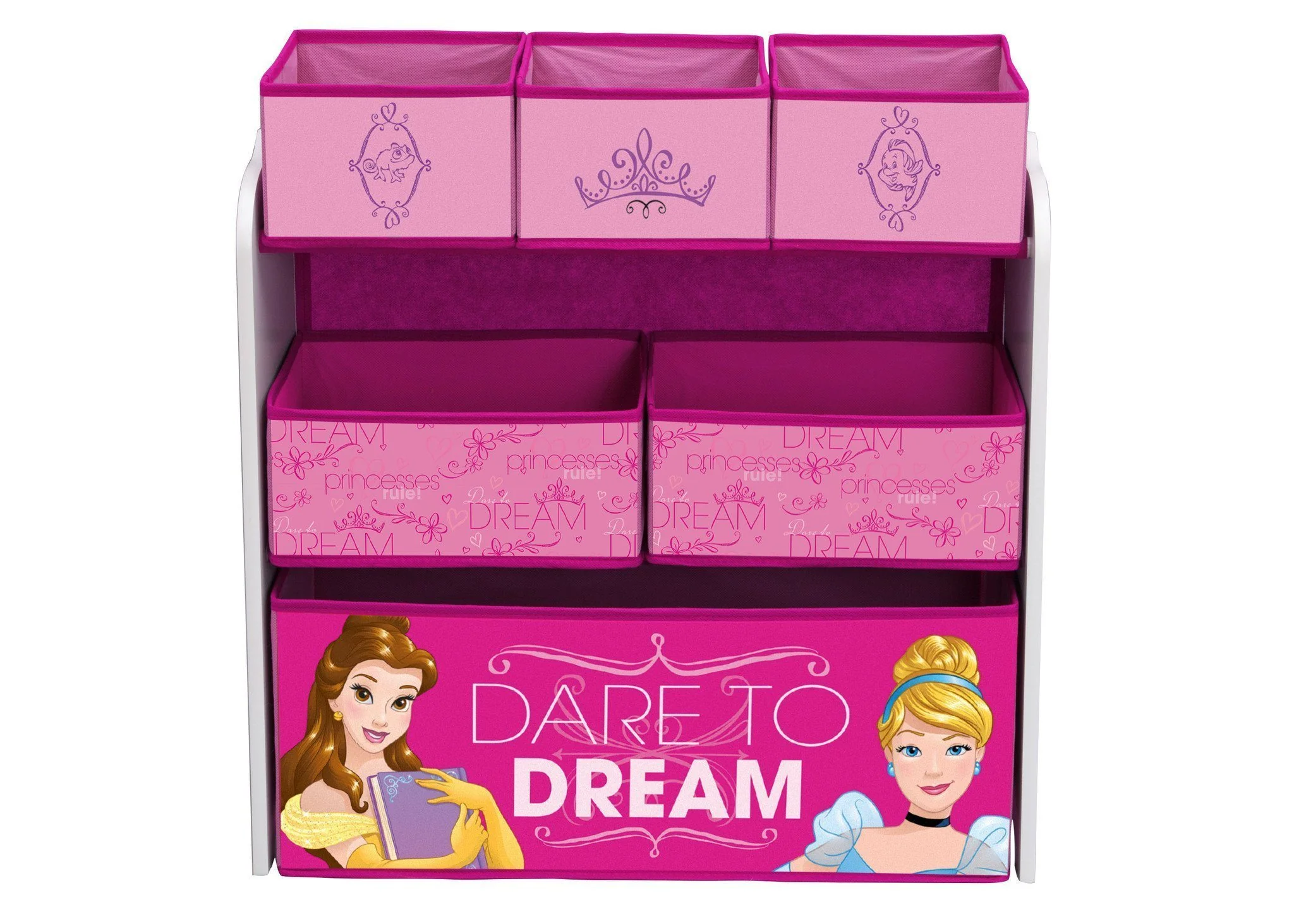 Princess Multi-Bin Toy Organizer - Image 3