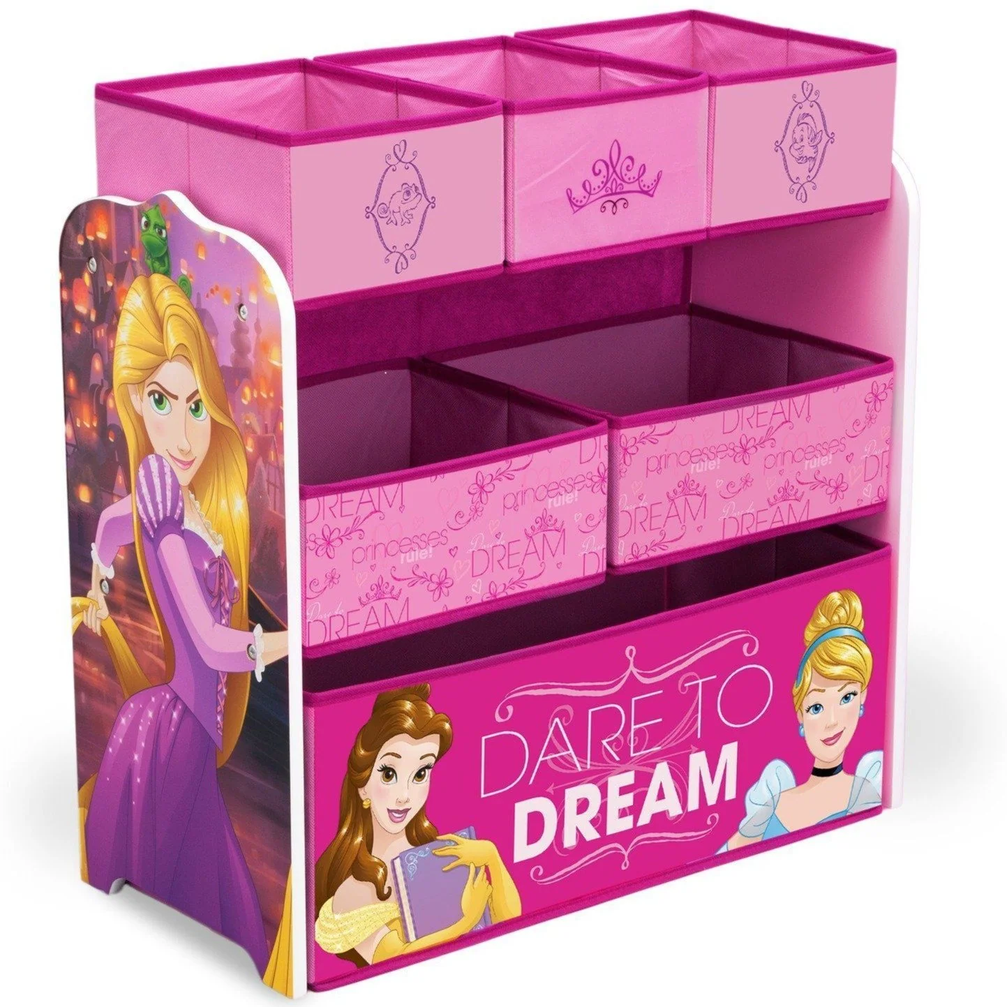 Princess Multi-Bin Toy Organizer - Image 4