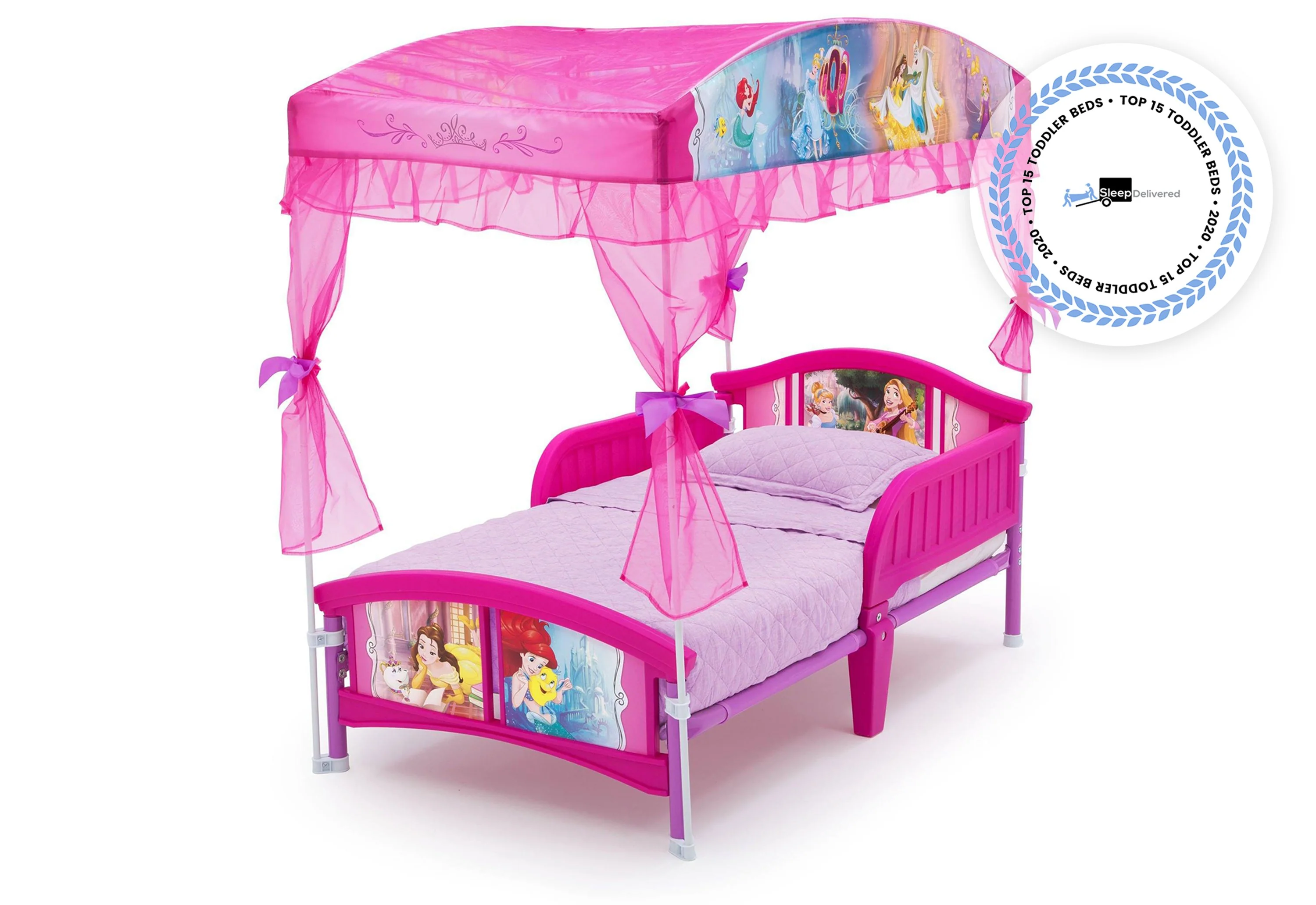 Princess Canopy Toddler Bed - Image 3