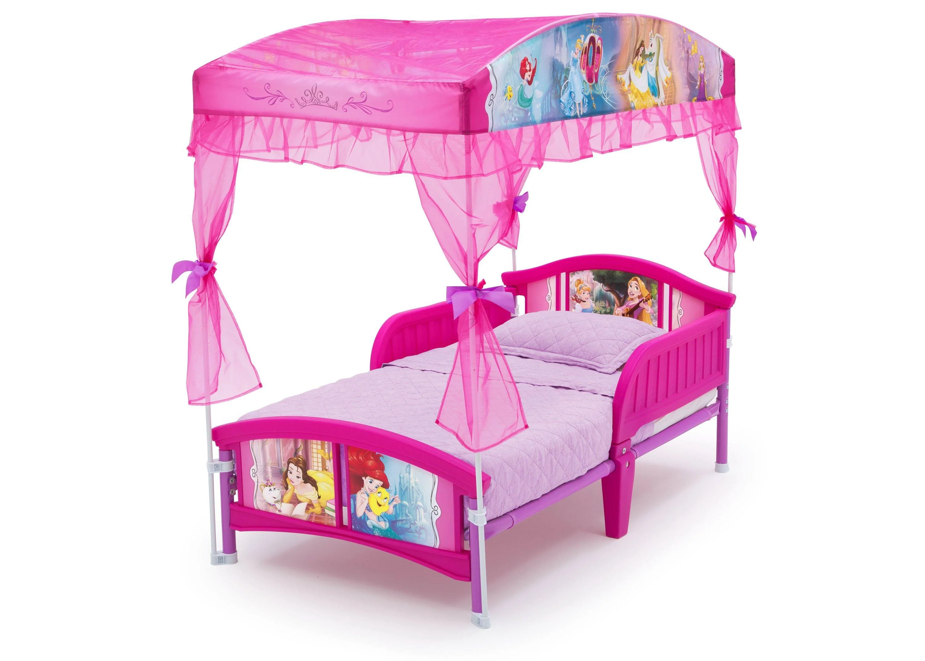 Princess Canopy Toddler Bed - Image 4