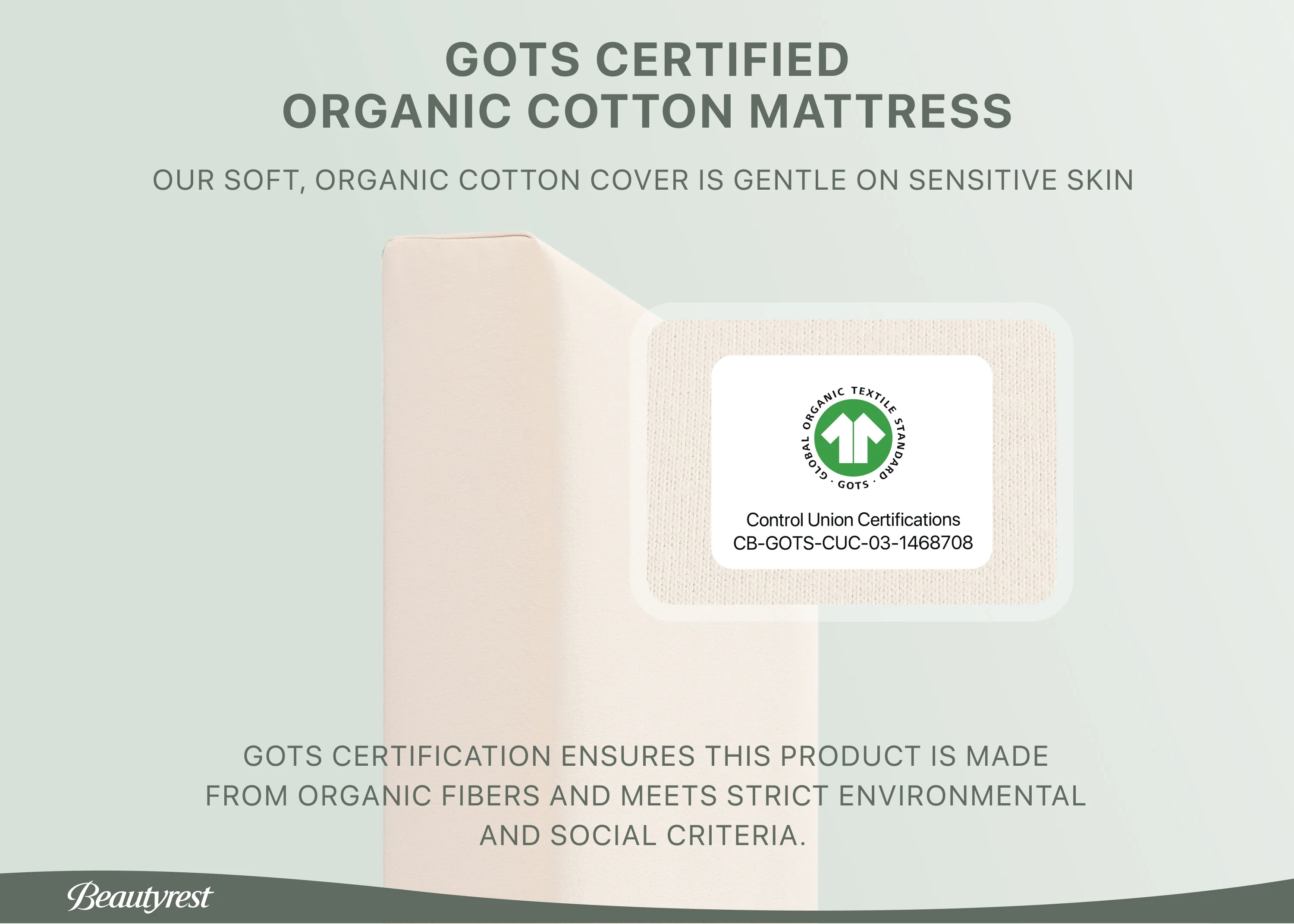 PureEarth Certified Organic Crib and Toddler Mattress - Image 5