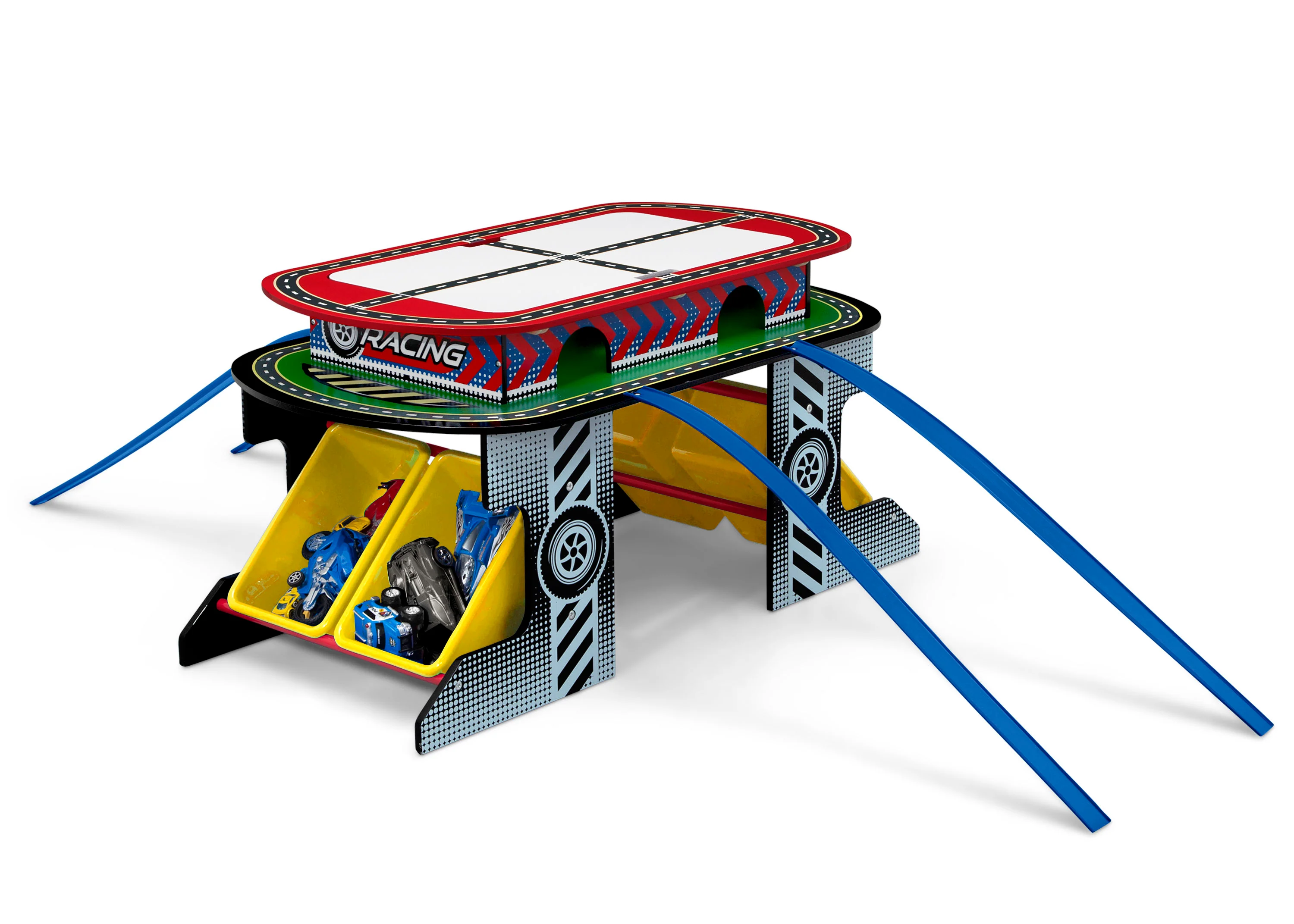 Race Track Toy and Activity Play Table for Kids - Image 2