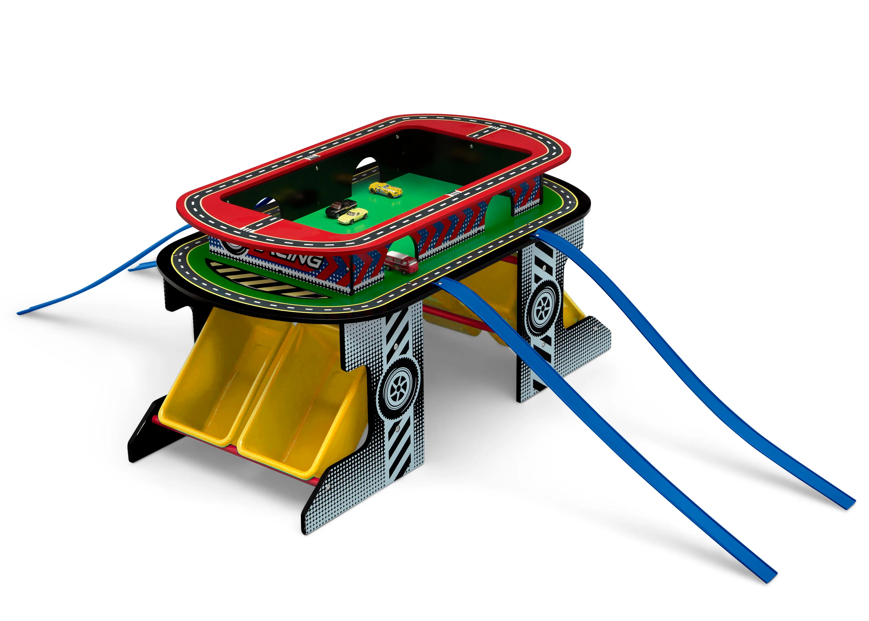 Race Track Toy and Activity Play Table for Kids - Image 3
